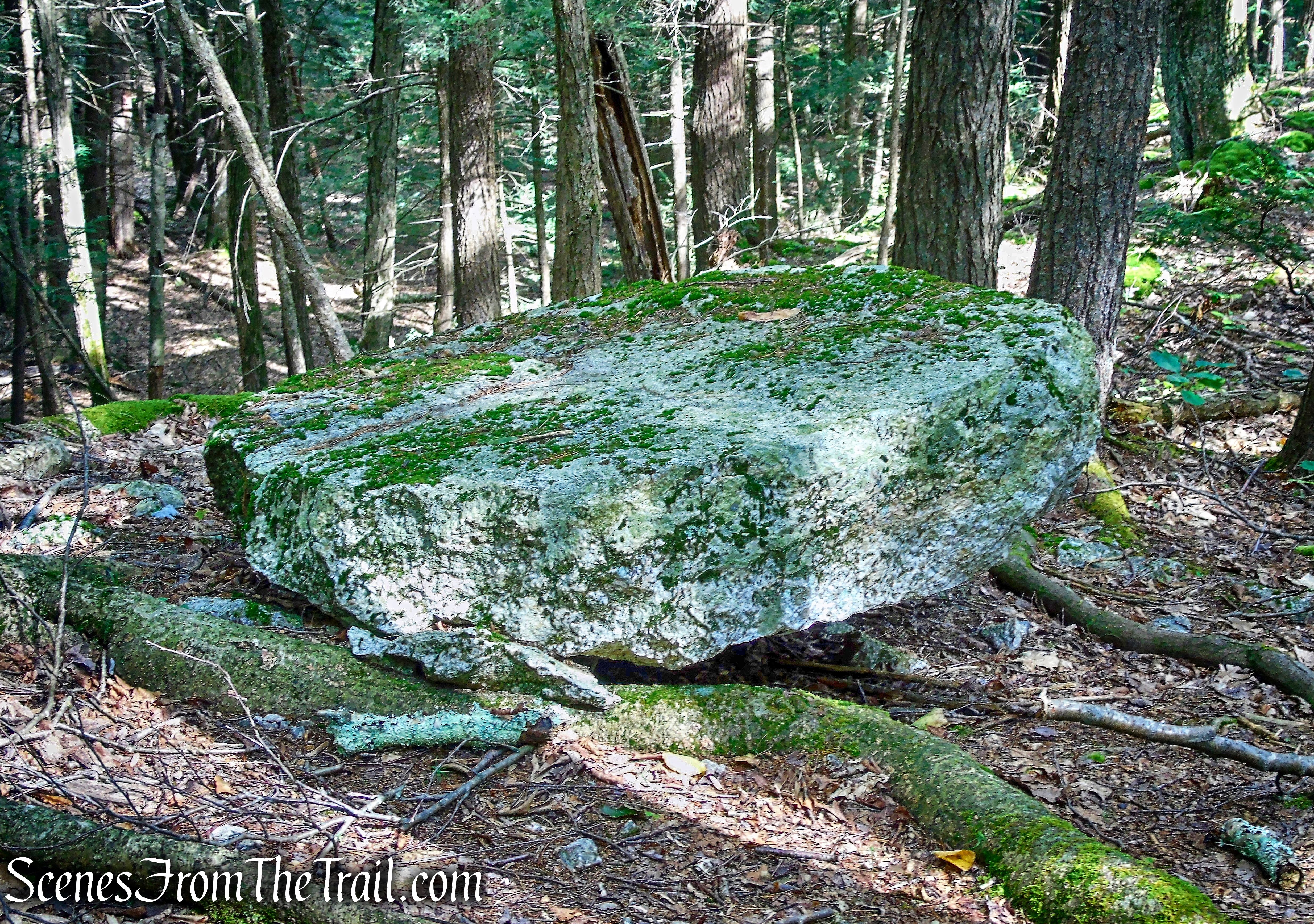millstone - Trapps Hamlet Path
