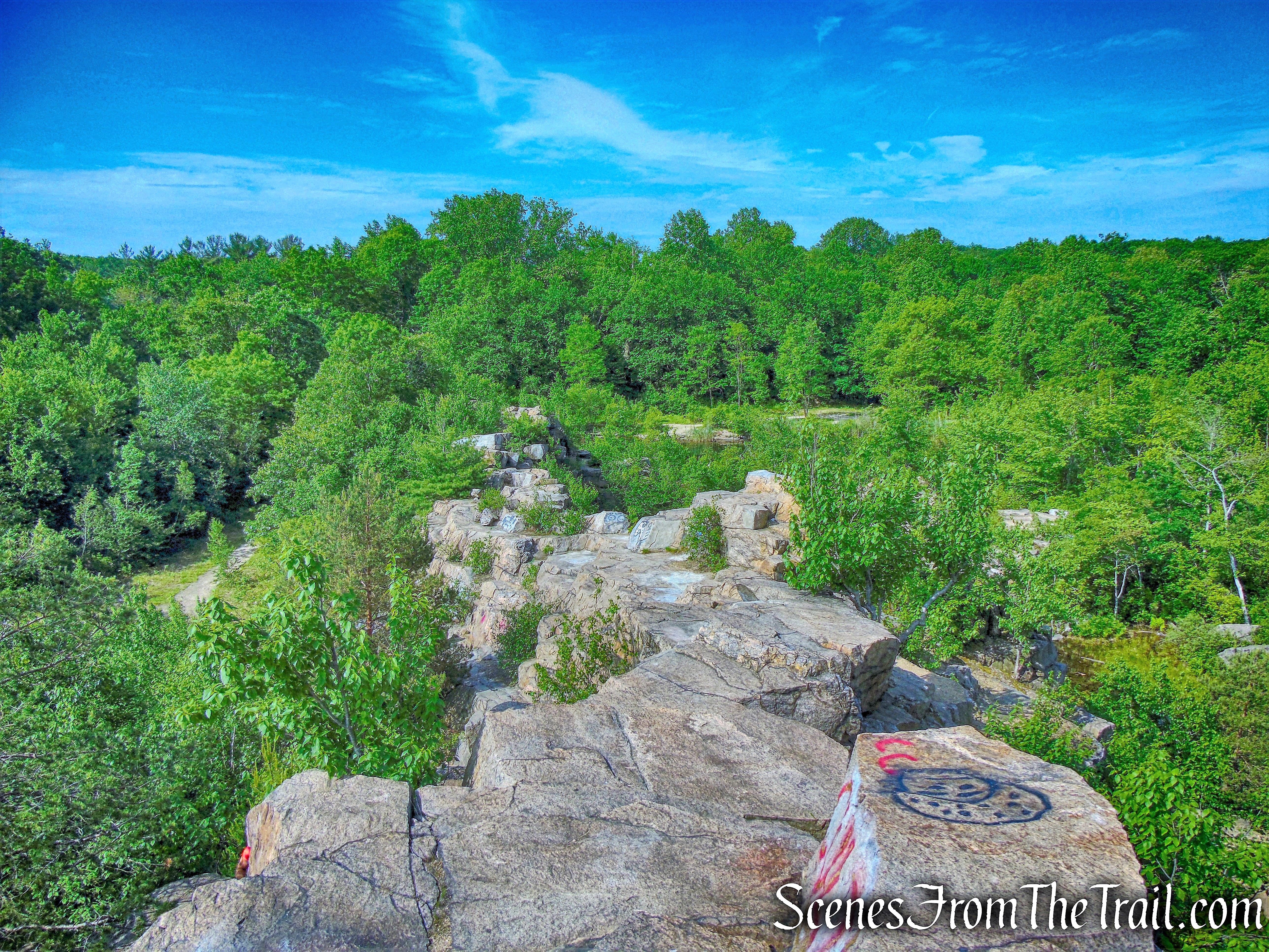 quarry cliffs - Purple History Loop