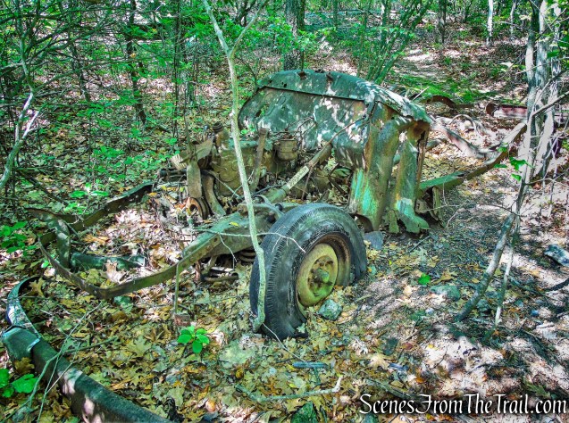 abandoned vehicle - Purple History Loop