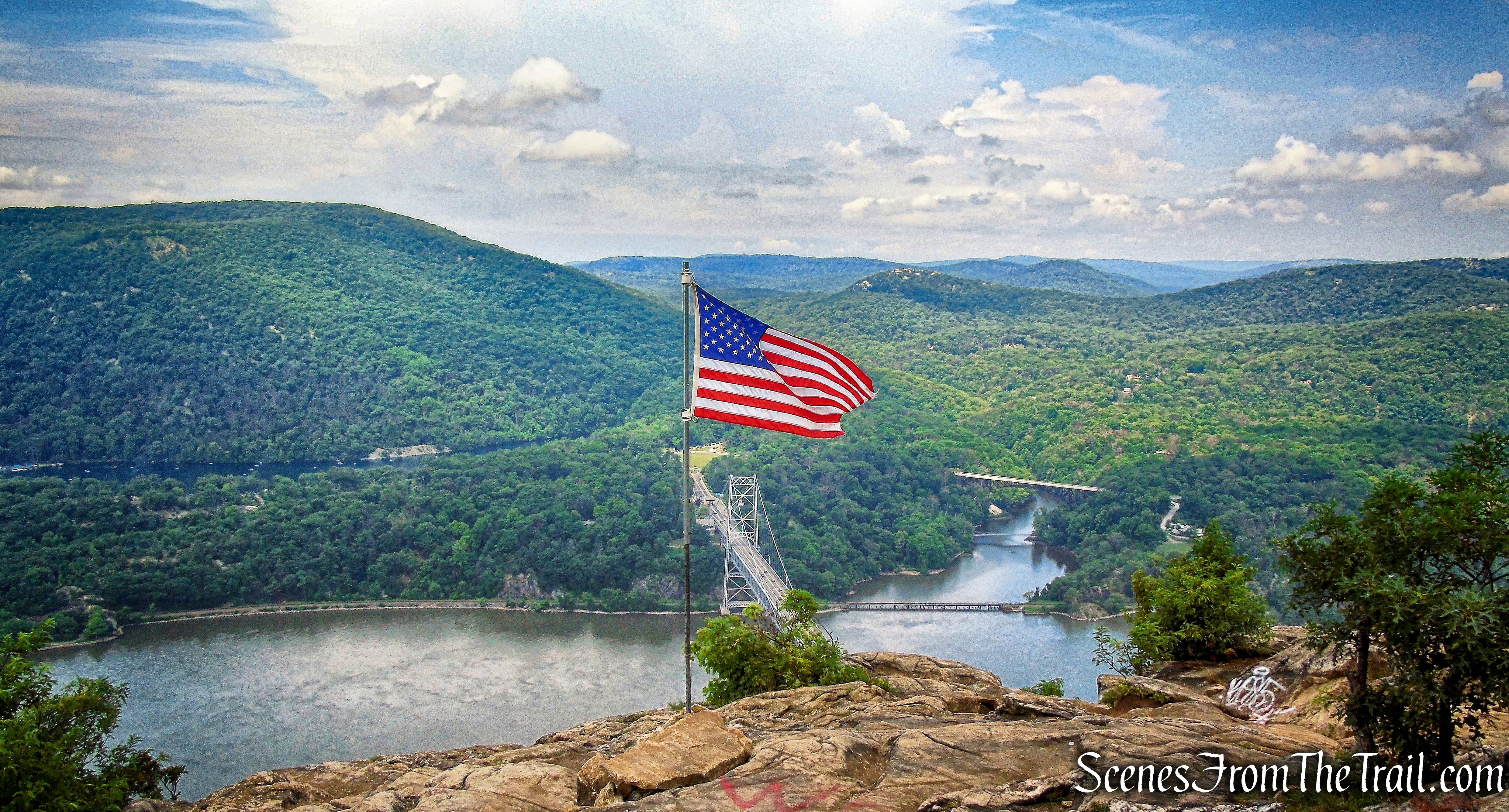 American flag - Anthony’s Nose
