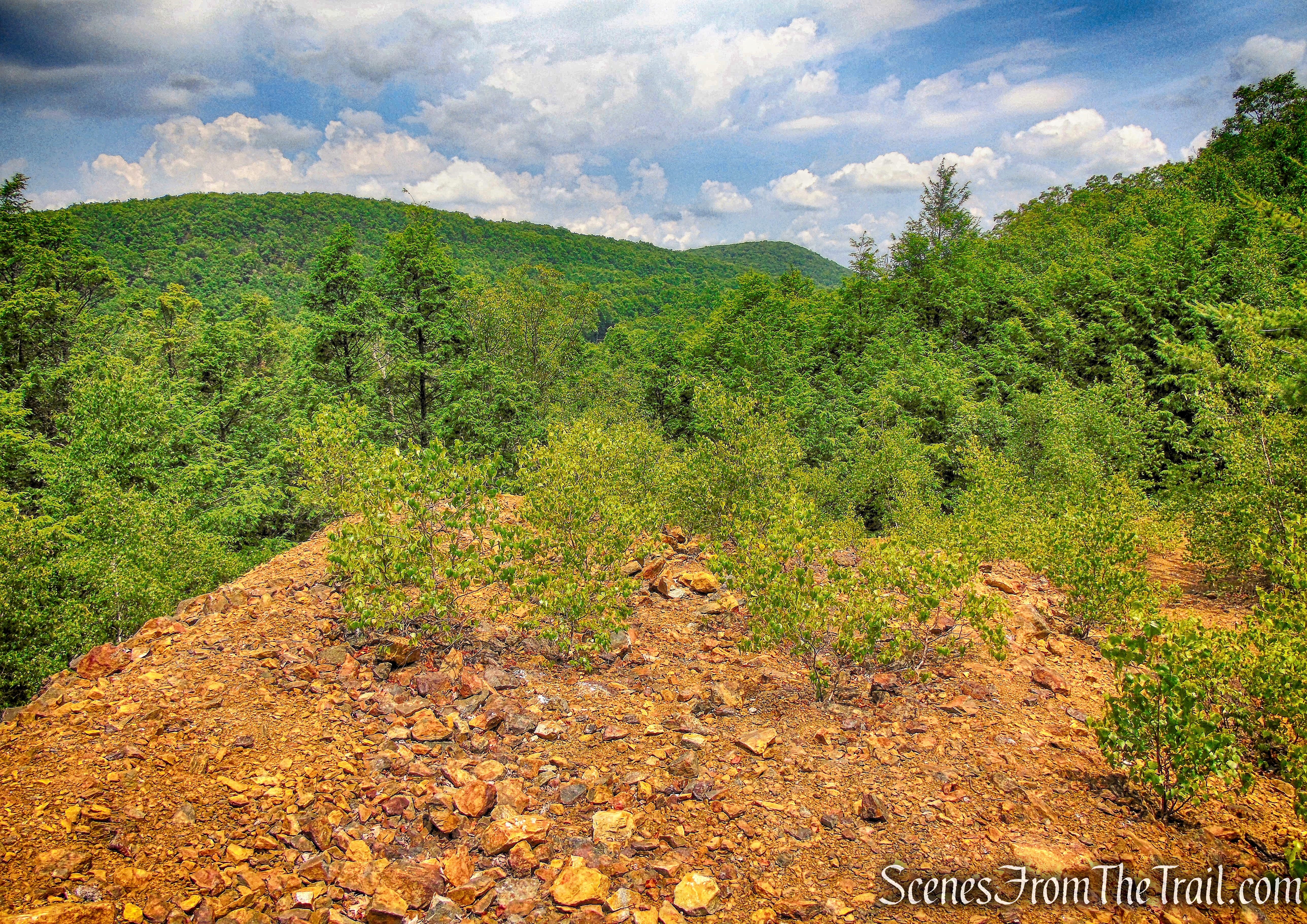 Looking north towards Canada Hill