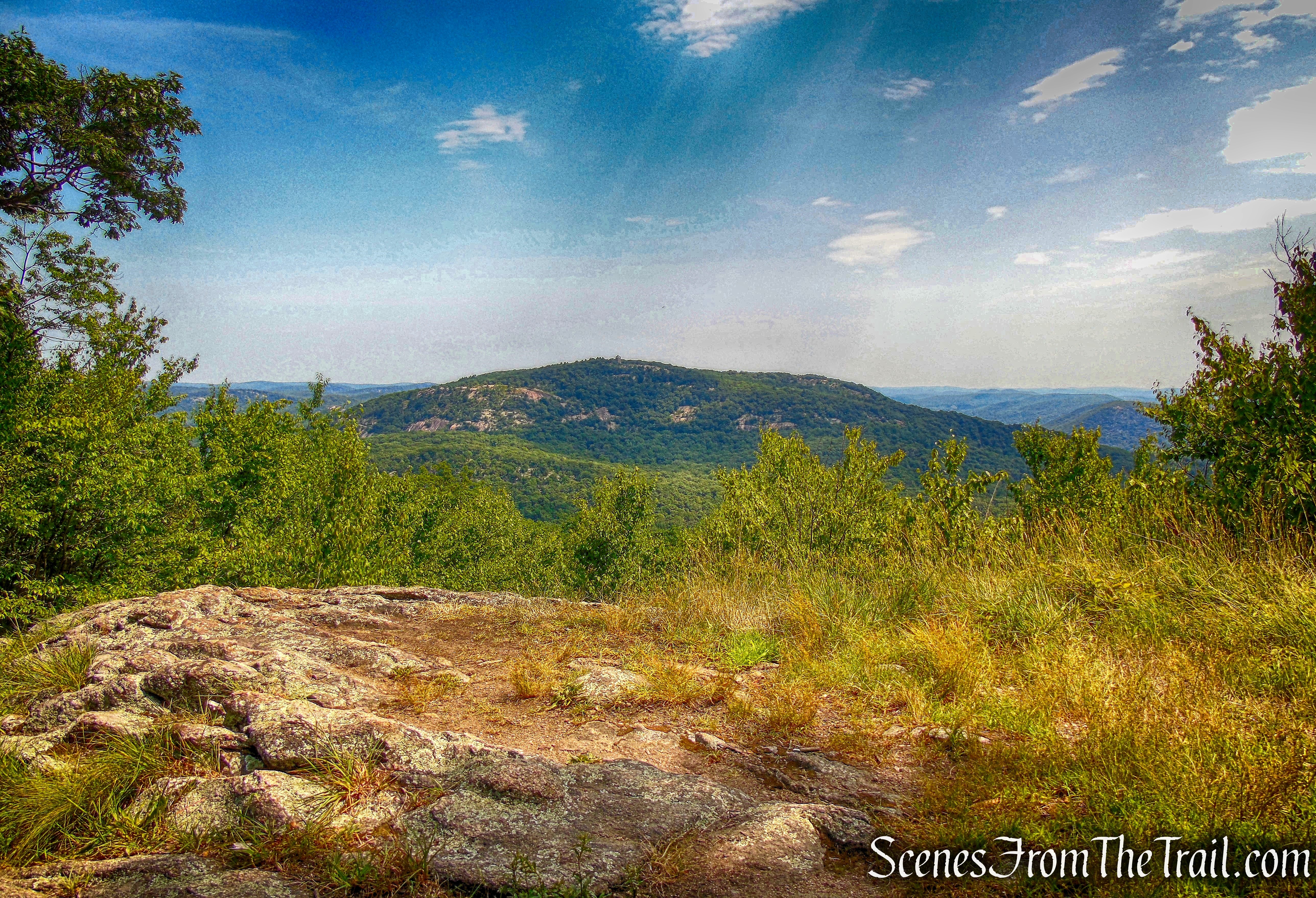 view of Bear Mountain from West Mountain