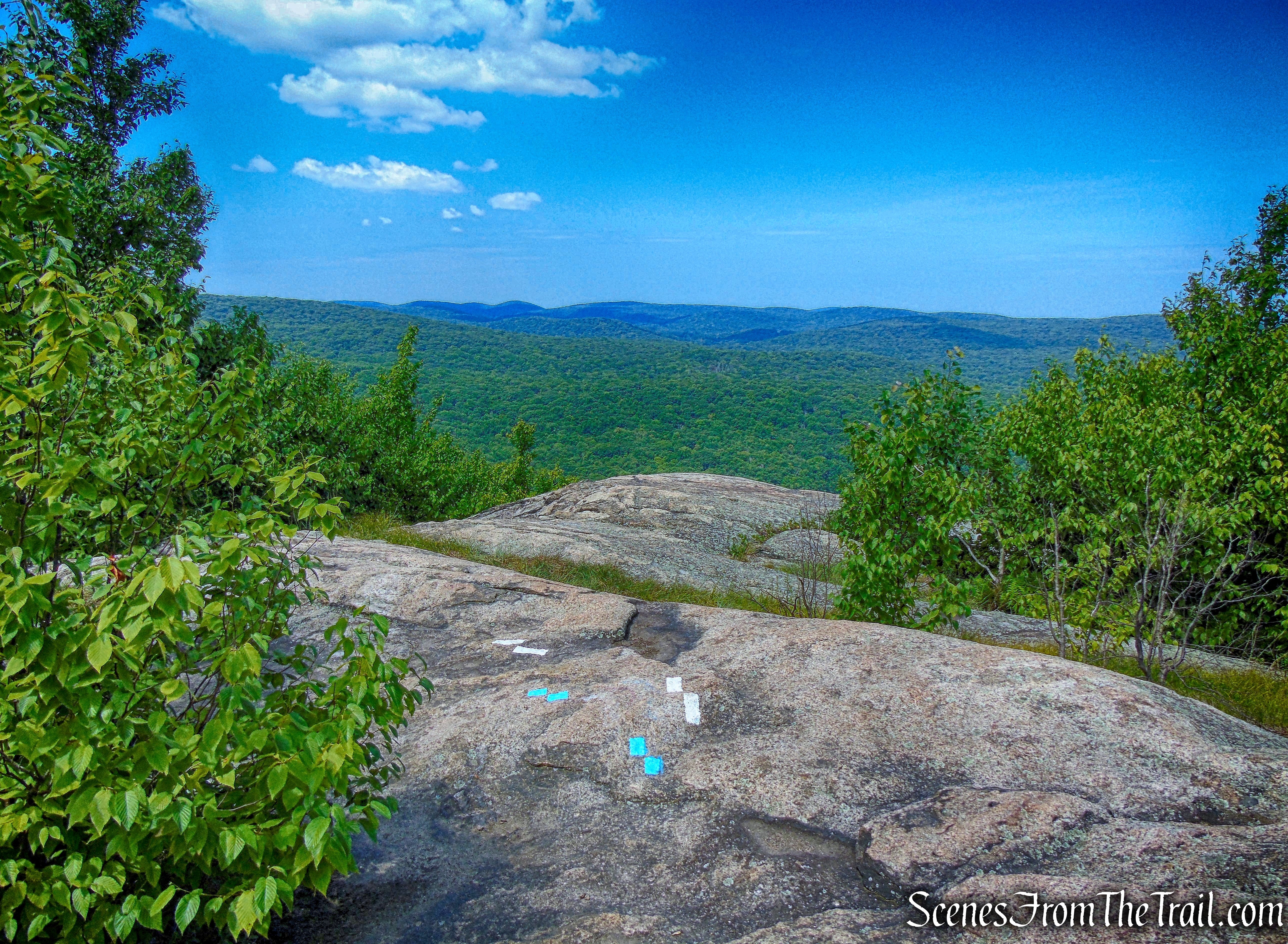 west-facing viewpoint - Appalachian Trail