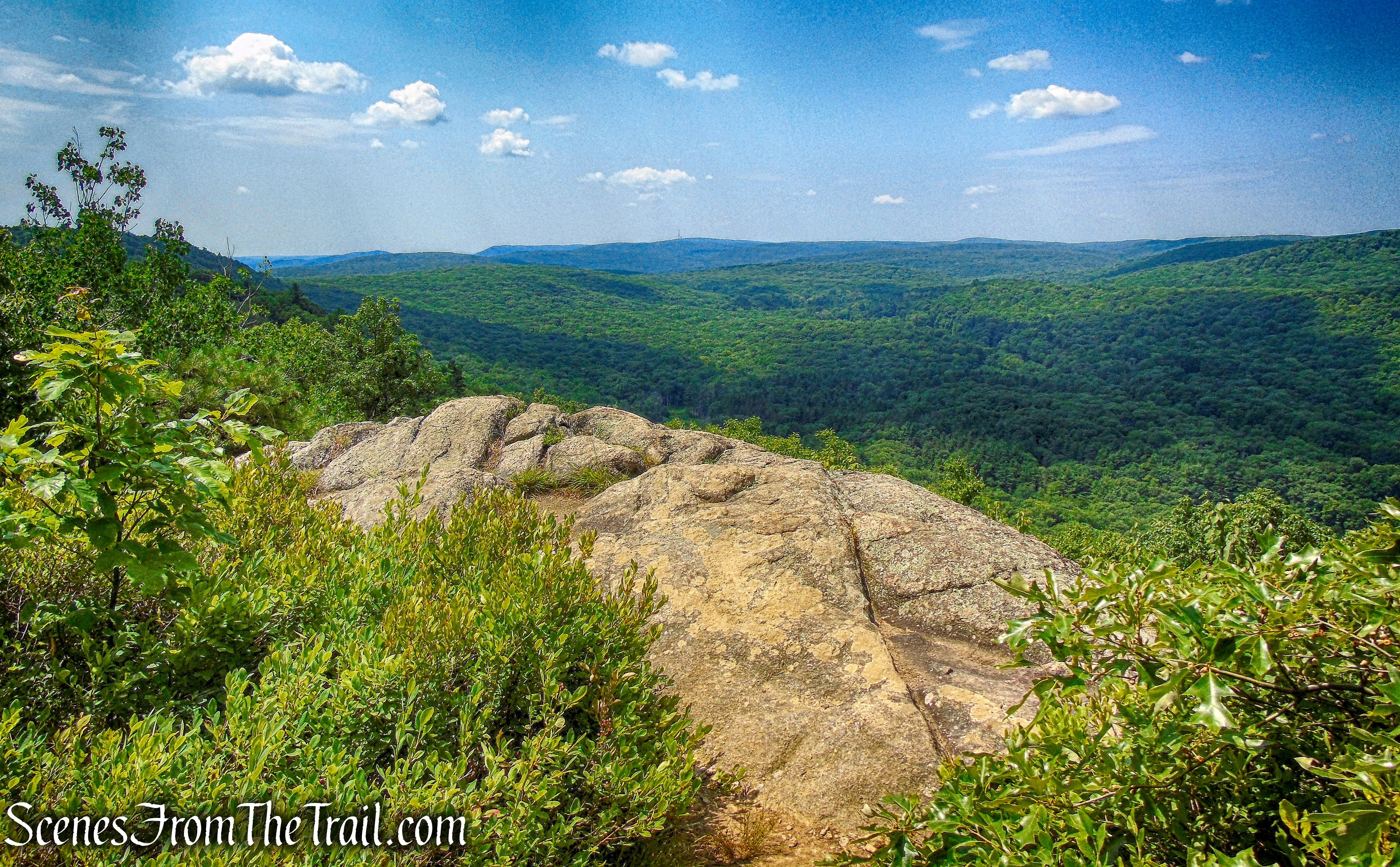 view southwest from West Mountain