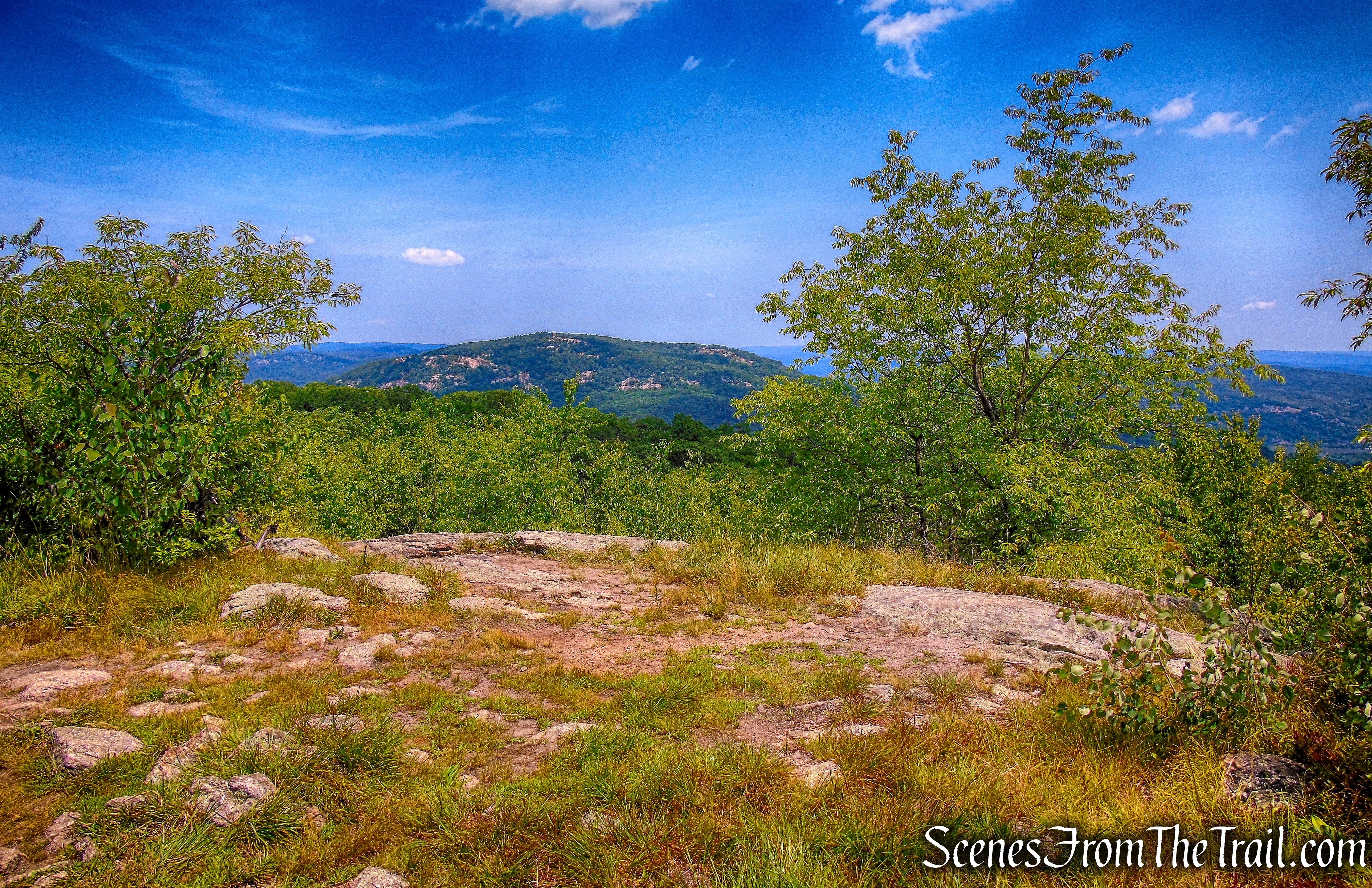 view of Bear Mountain from West Mountain