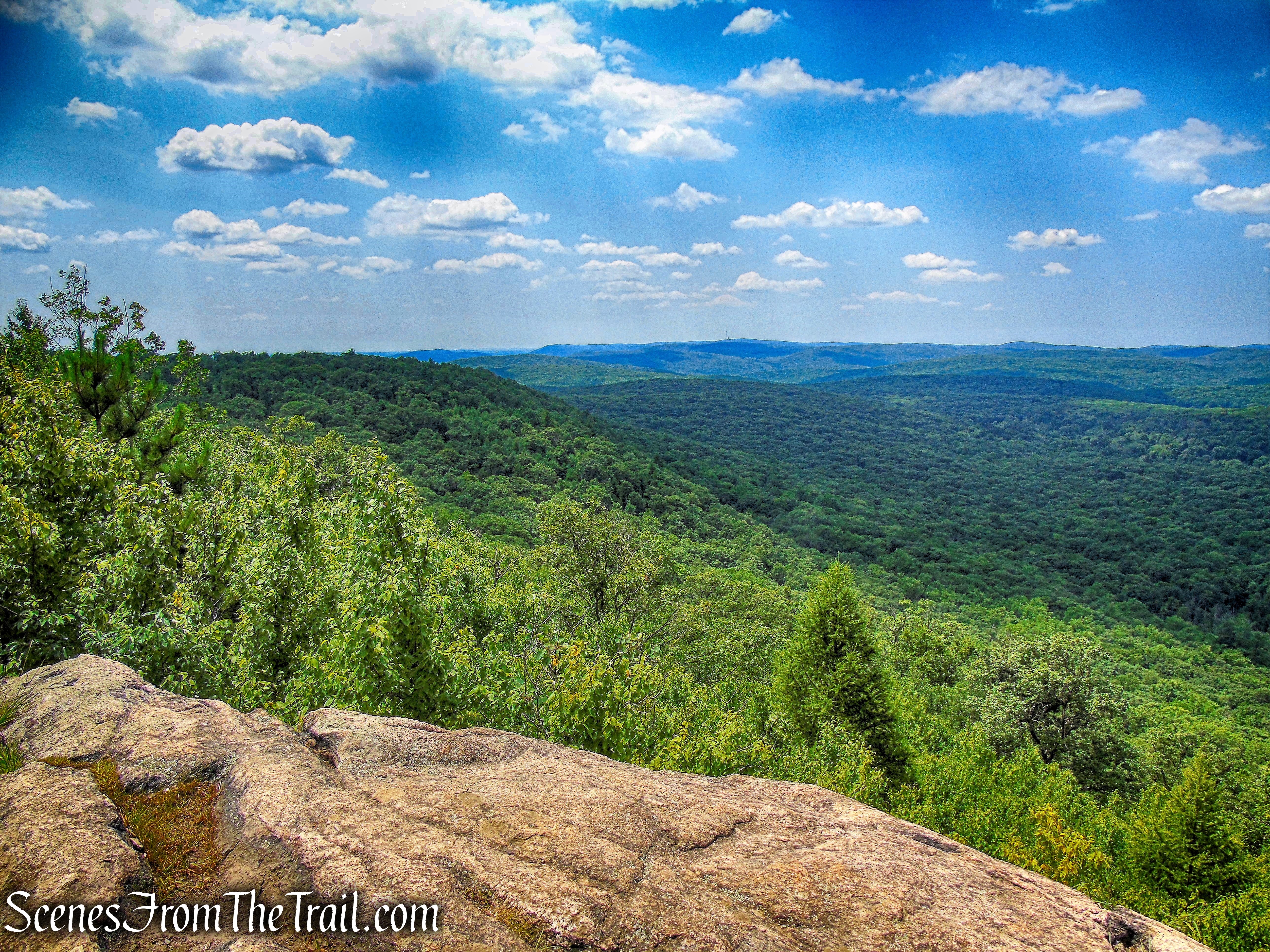 view southwest from West Mountain
