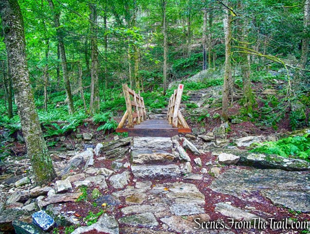 footbridge - Stony Kill Falls Trail