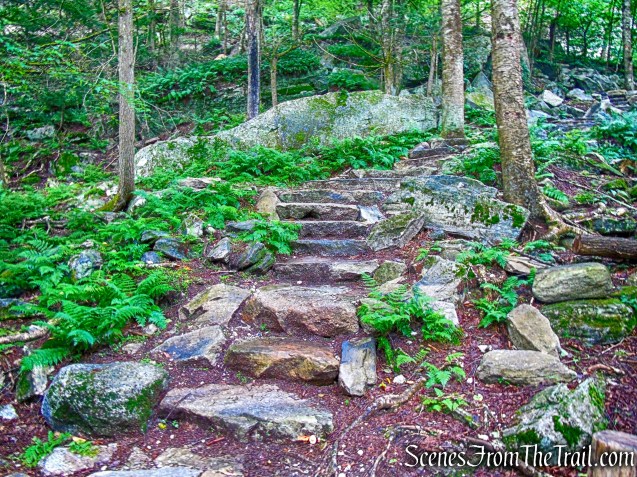 stone steps - Stony Kill Falls Trail