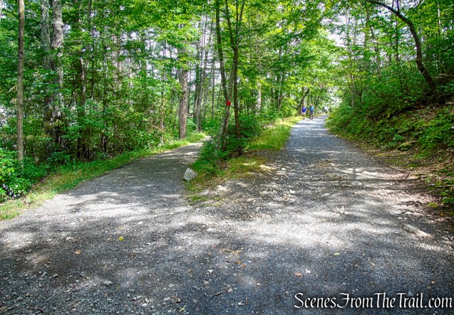 veer right on Awosting Falls Carriage Road