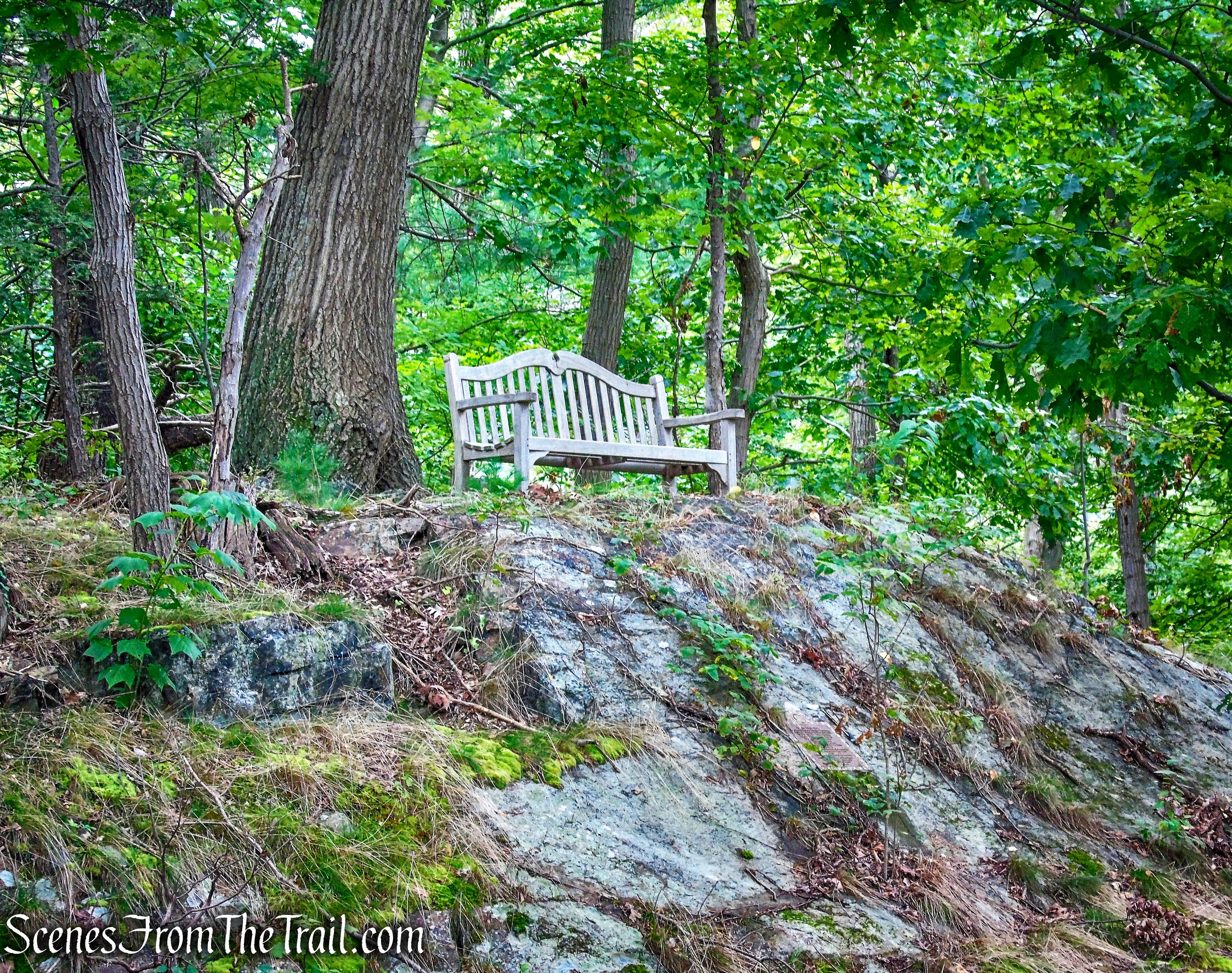 red-blazed Battlement Loop Trail