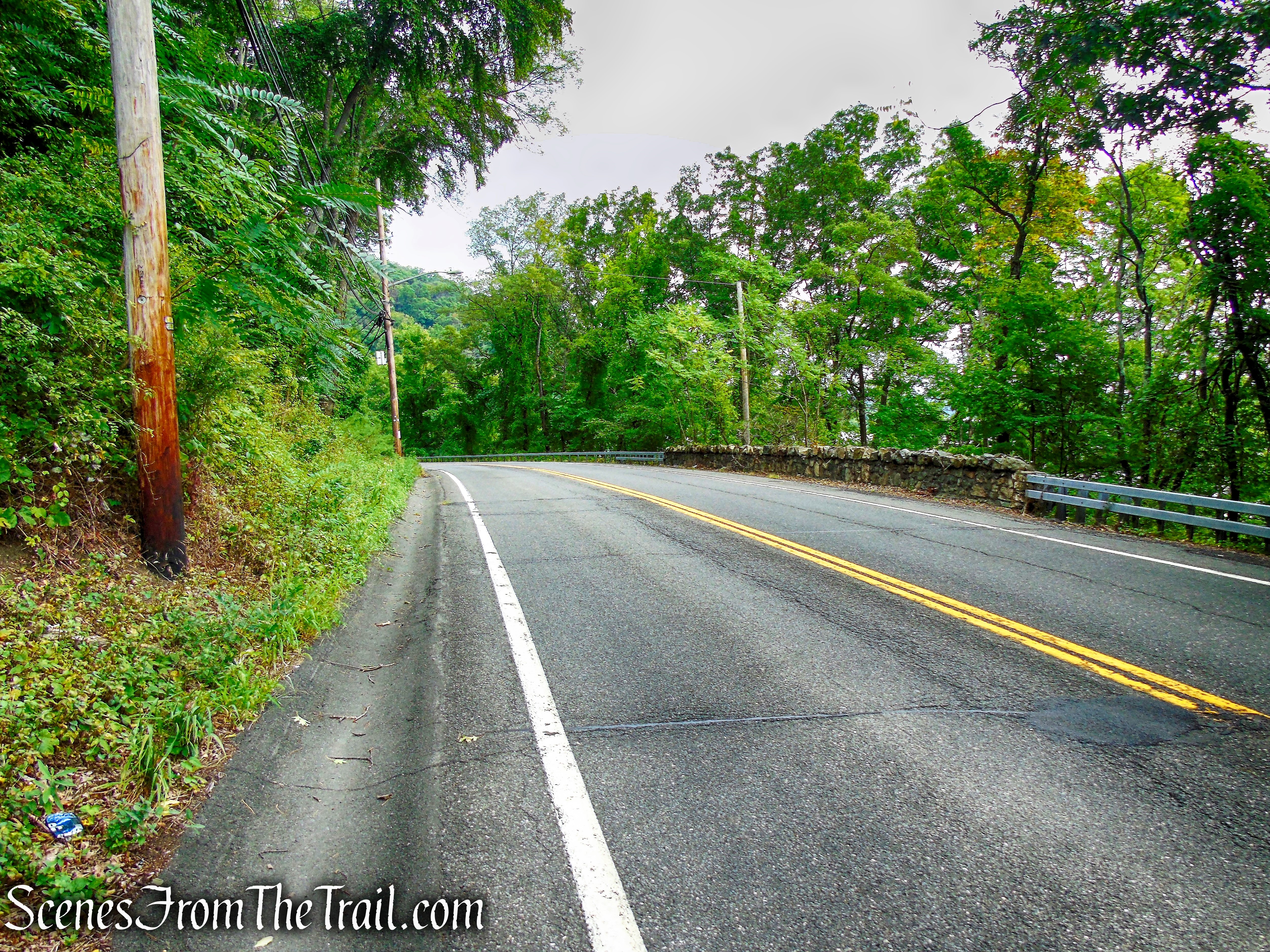 heading north along North Liberty
