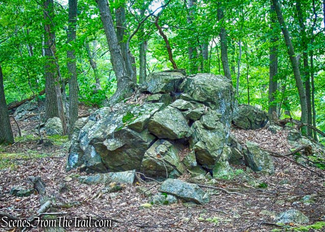 rock formation - Timp-Torne Trail