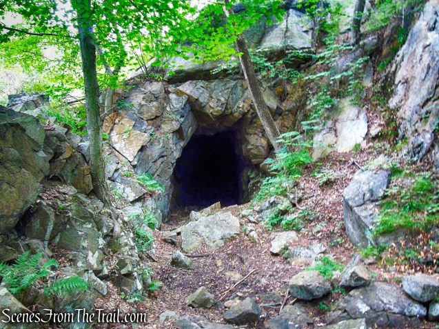 Dunderberg Spiral Railway upper tunnel