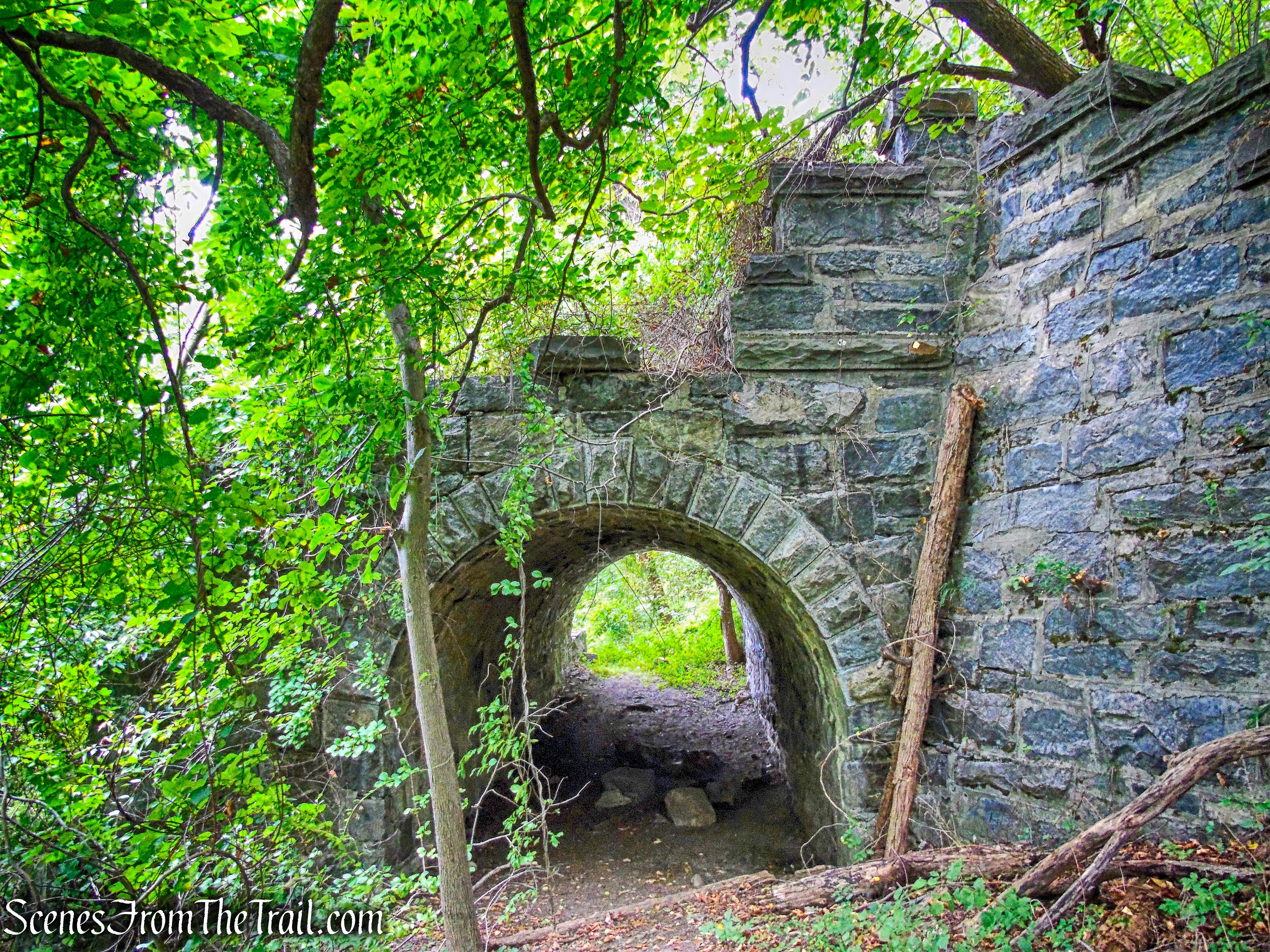 Dunderberg Spiral Railway lower tunnel