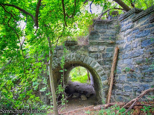 Dunderberg Spiral Railway lower tunnel