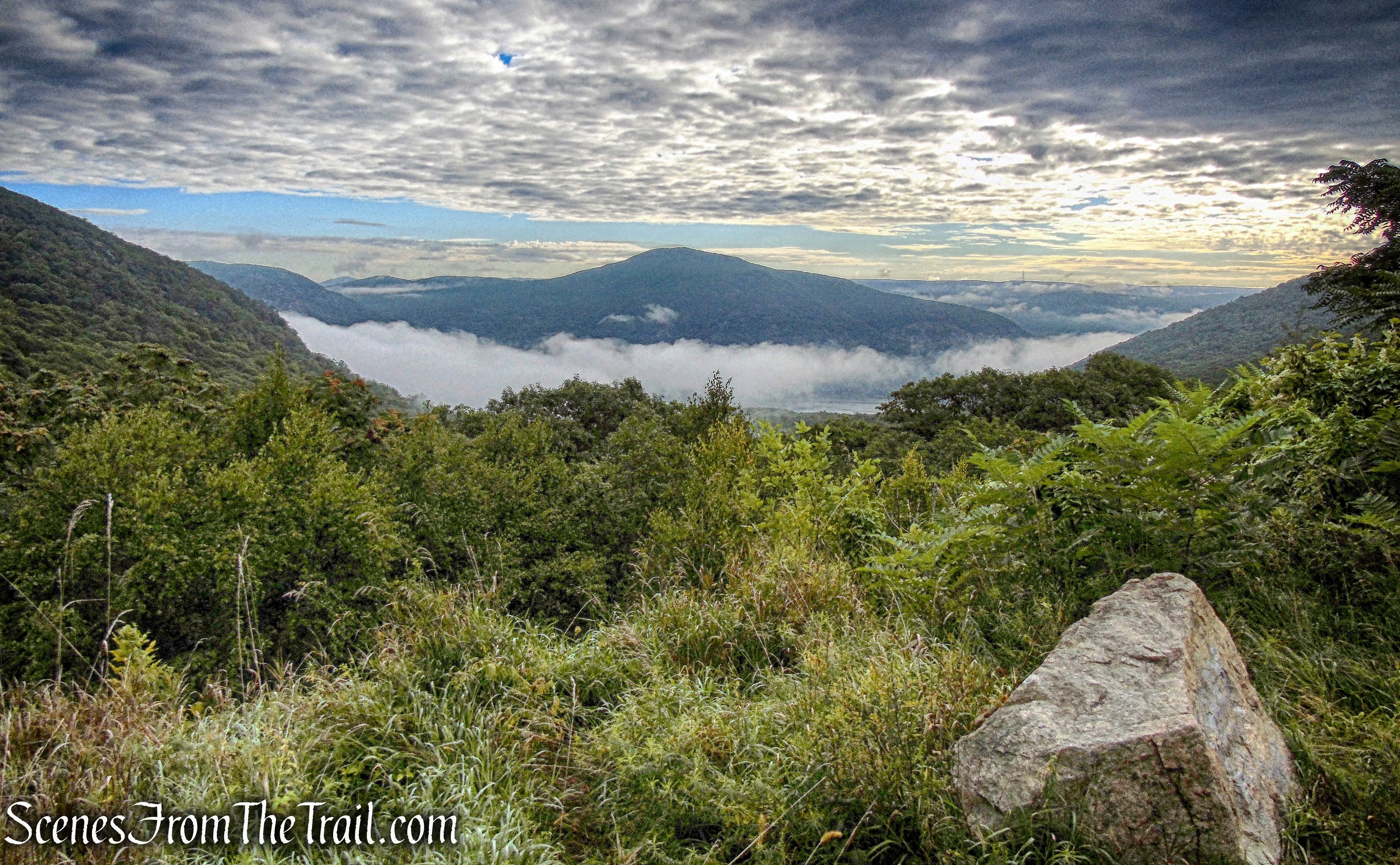 Bull Hill as viewed from Route 9W trailhead