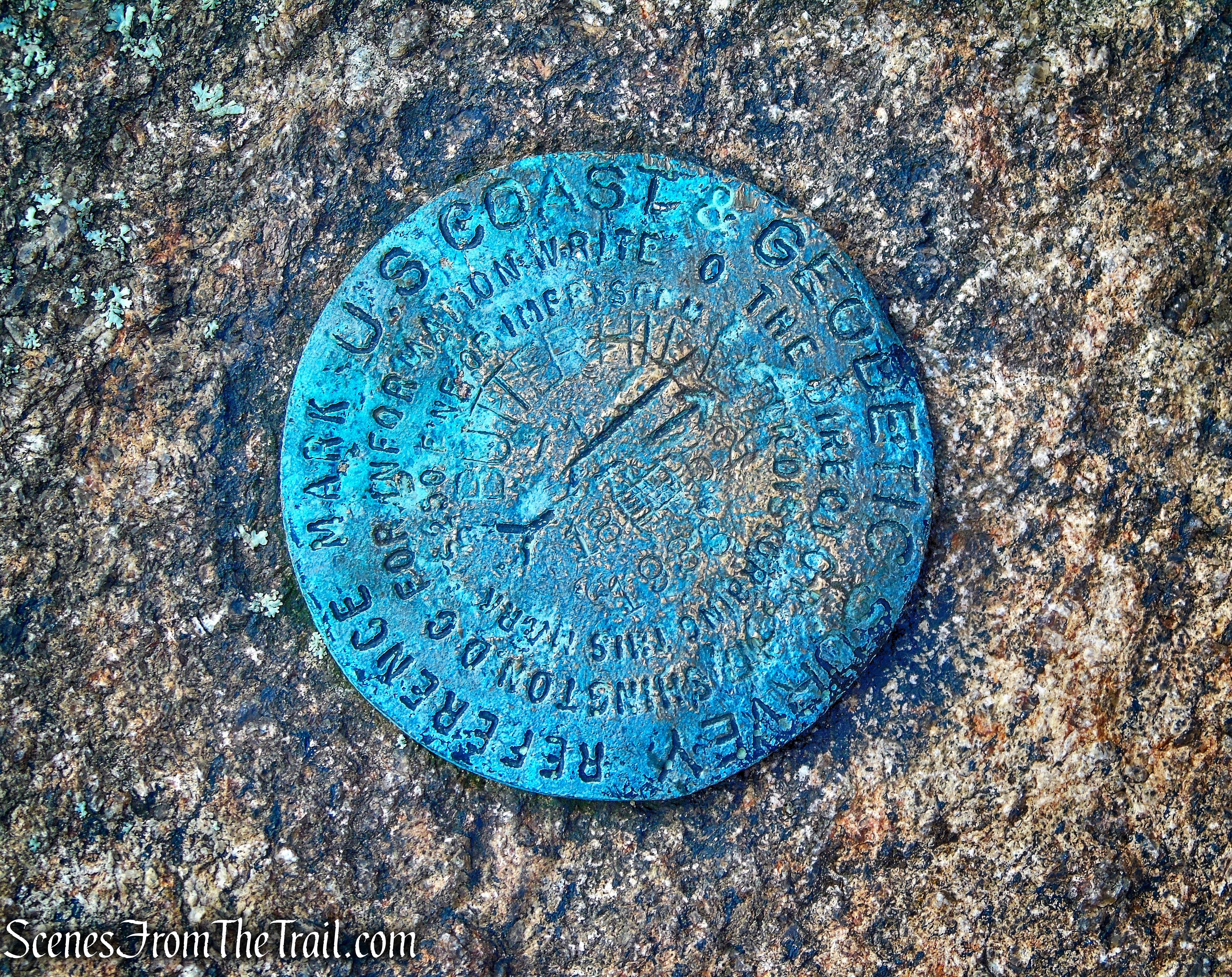 reference marker - co-aligned Stillman/Highlands Trail