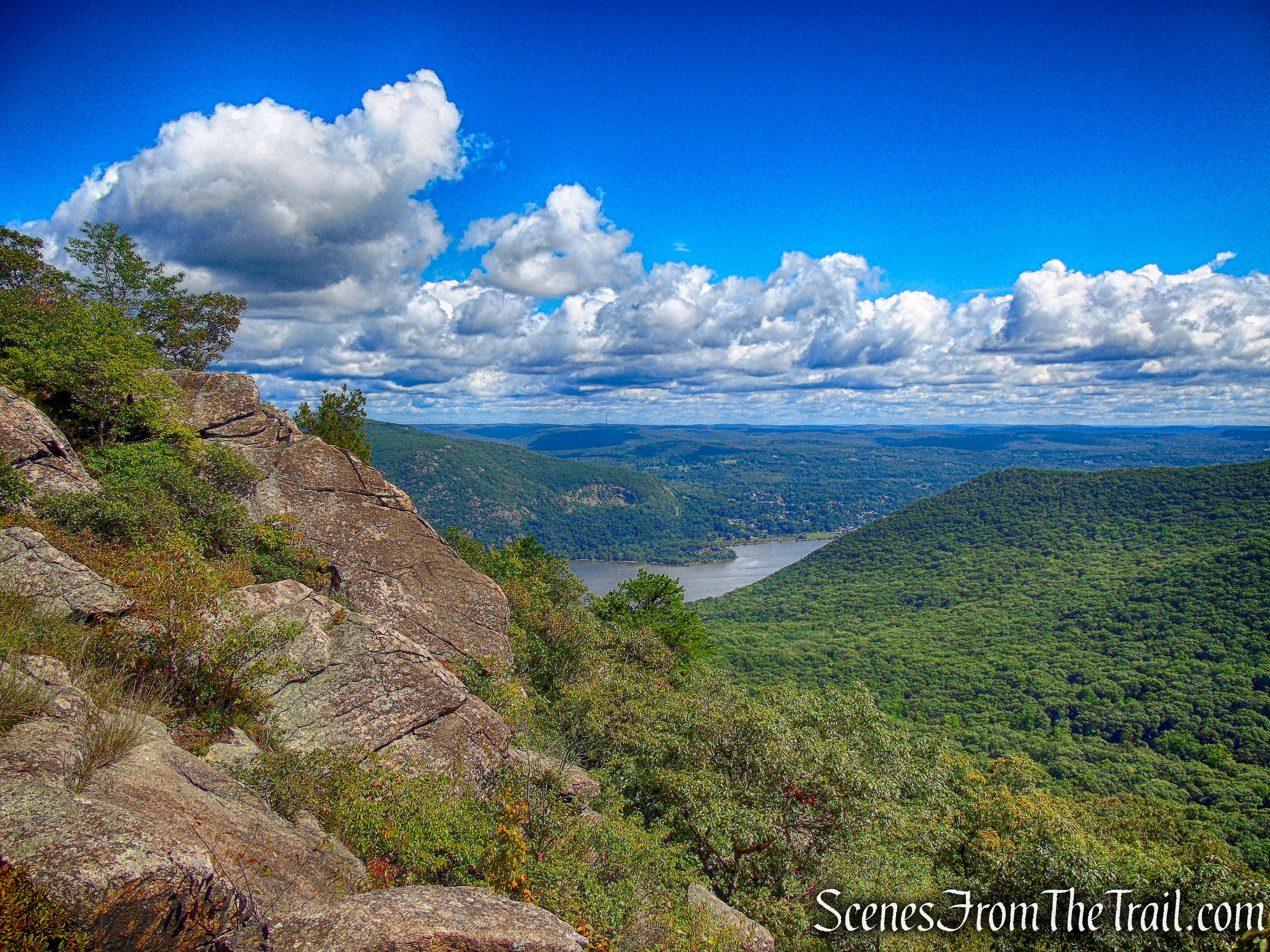view southeast from Butter Hill