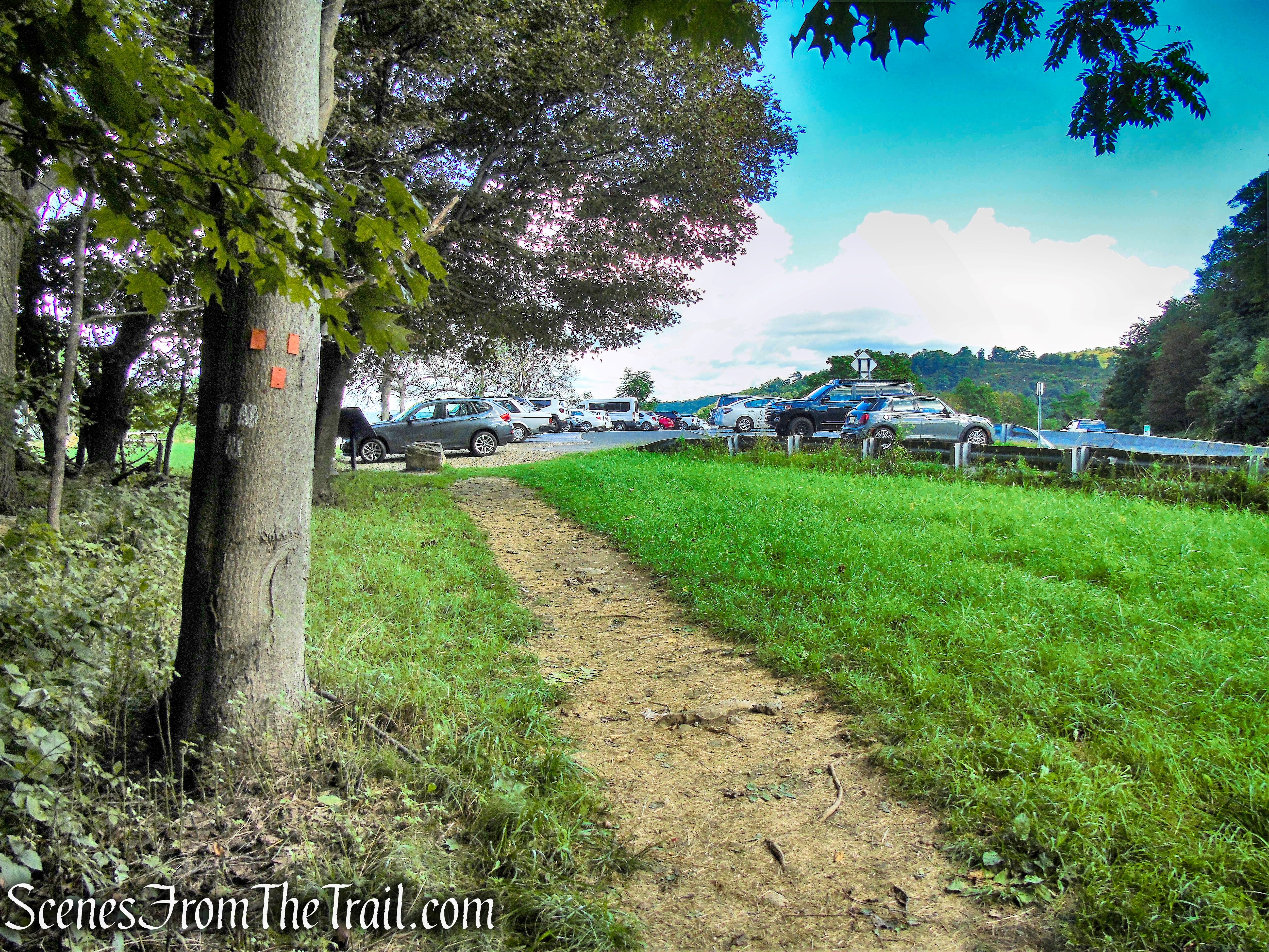 terminus of Butter Hill Trail