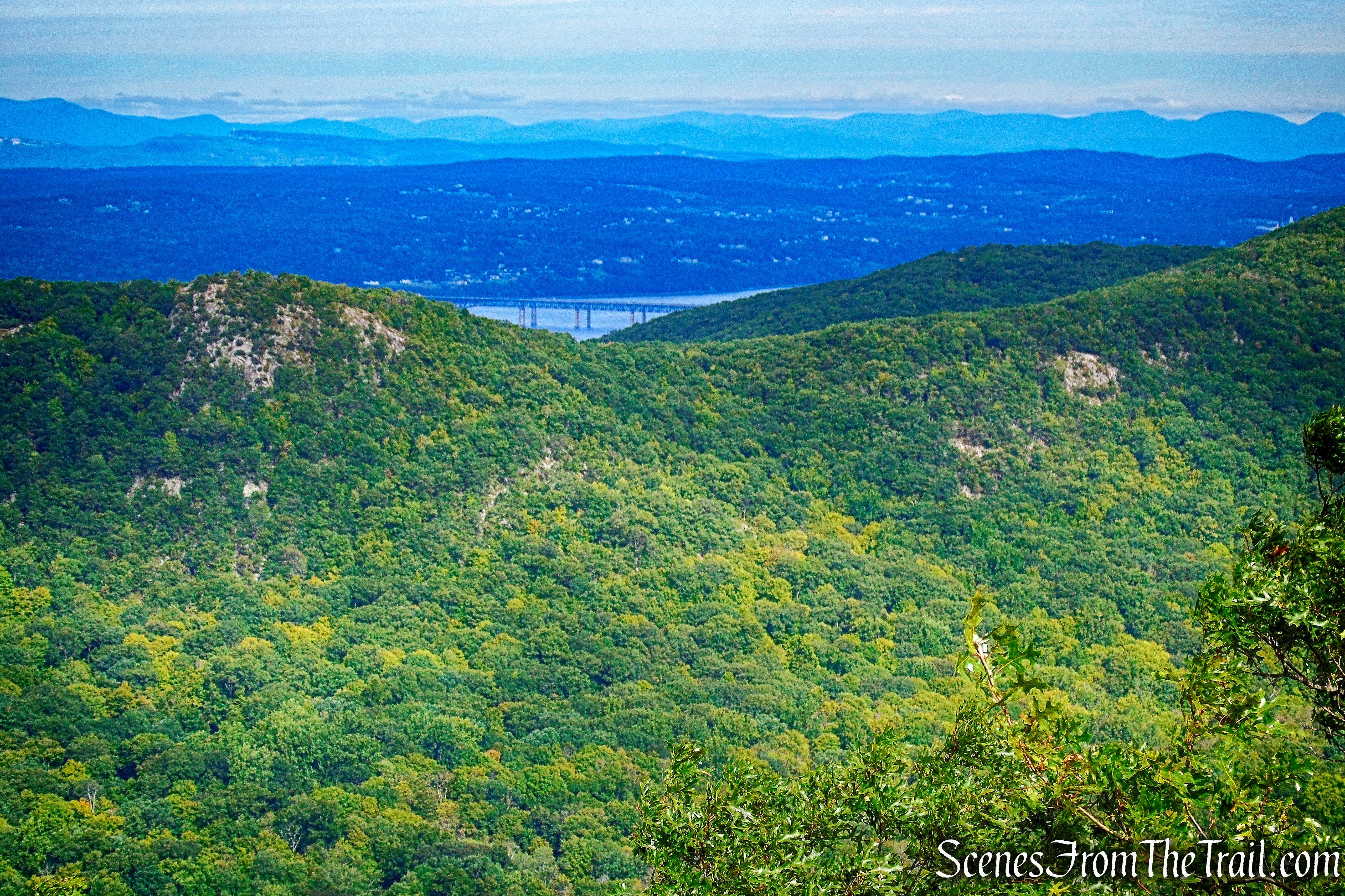 north-facing view - Washburn Trail