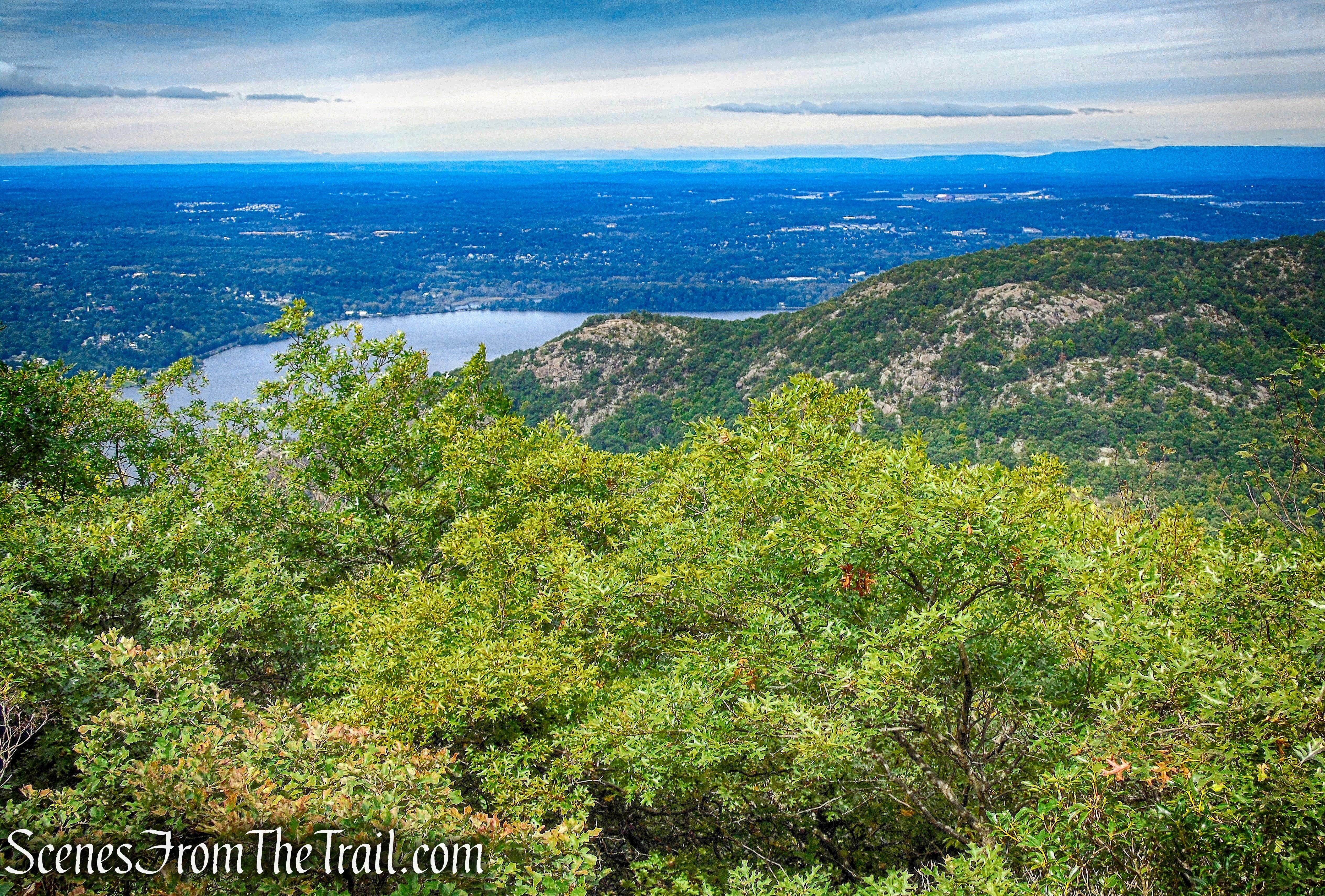 north-facing view - Washburn Trail