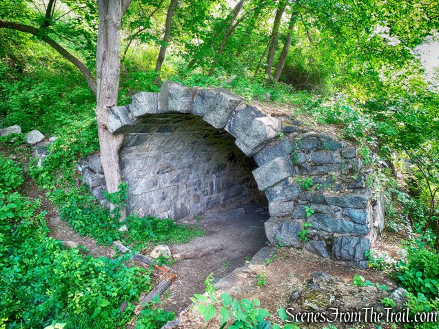 Dunderberg Spiral Railway lower tunnel