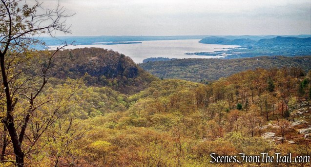 The Timp (left of center) as viewed from West Mountain Shelter
