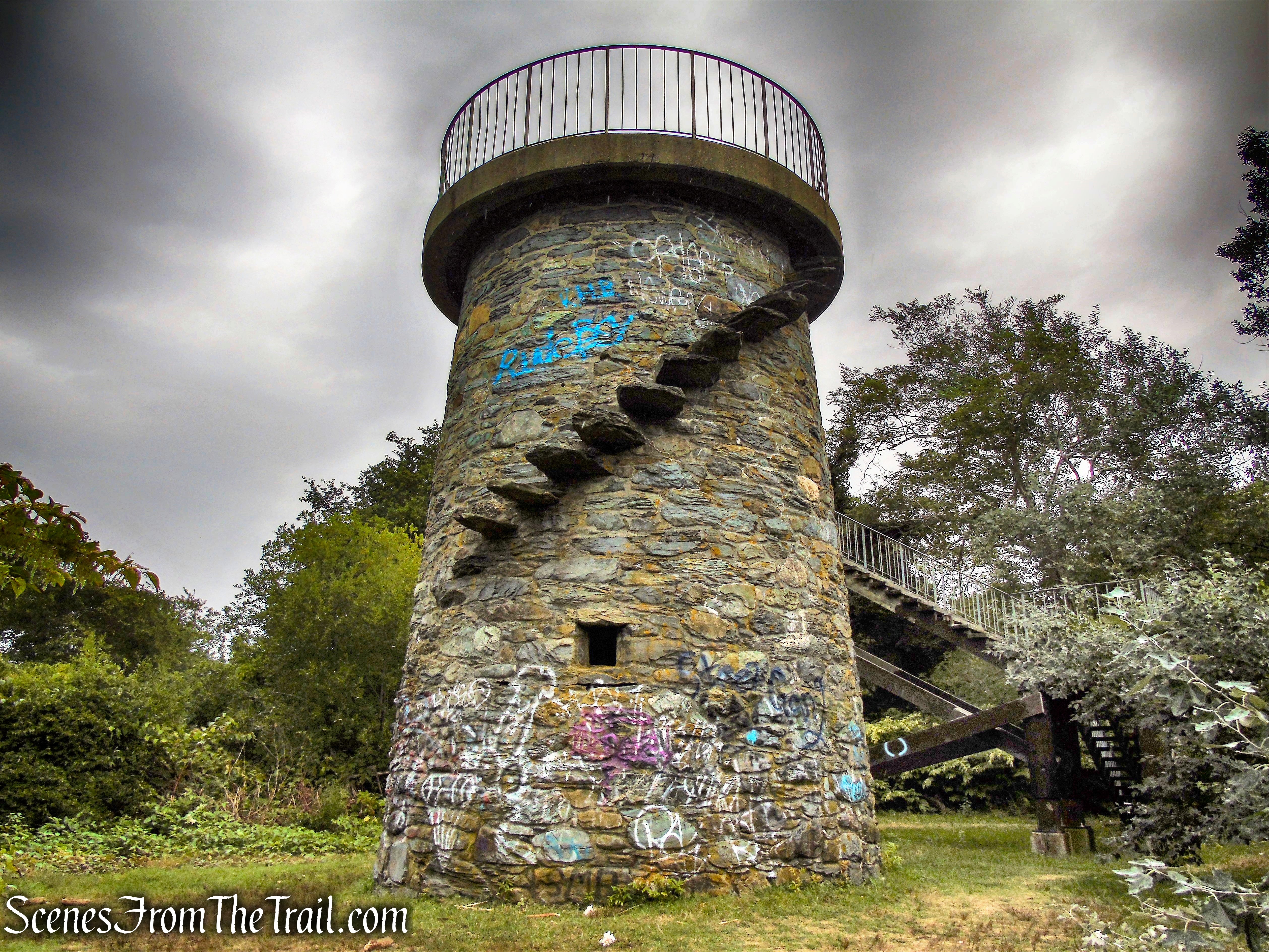 observation tower - Brenton Point State Park