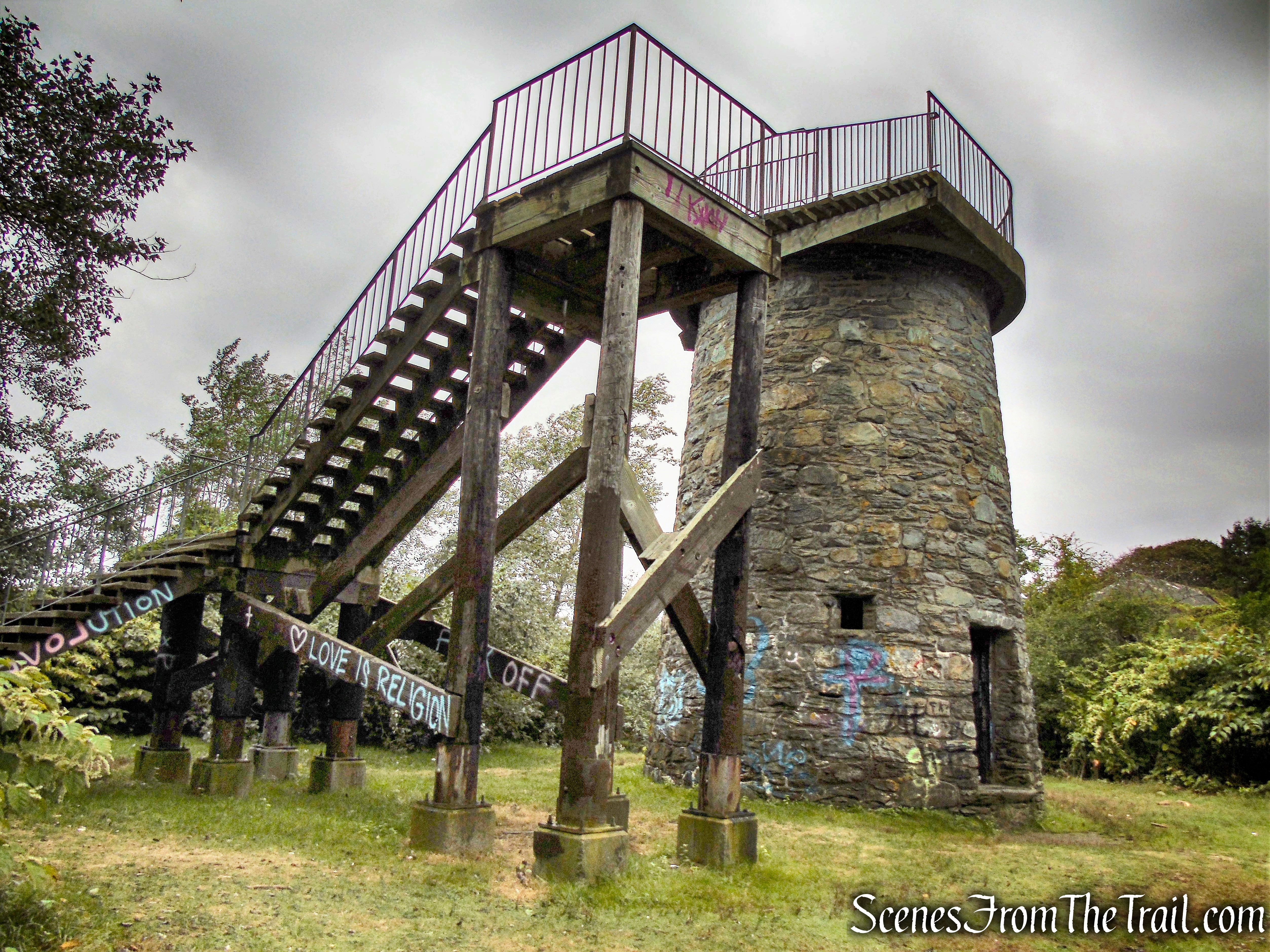 observation tower - Brenton Point State Park