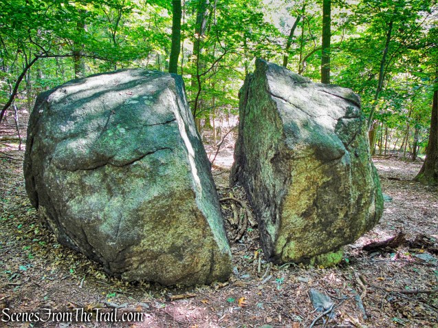 glacial erratic - High Tor State Park