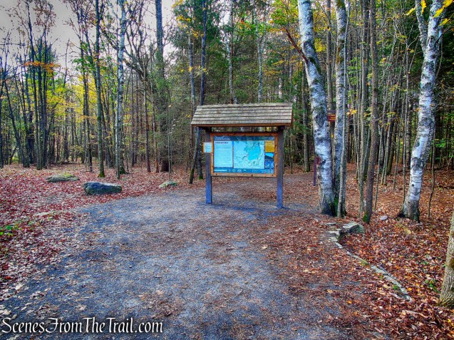 kiosk - Laurel House Trailhead