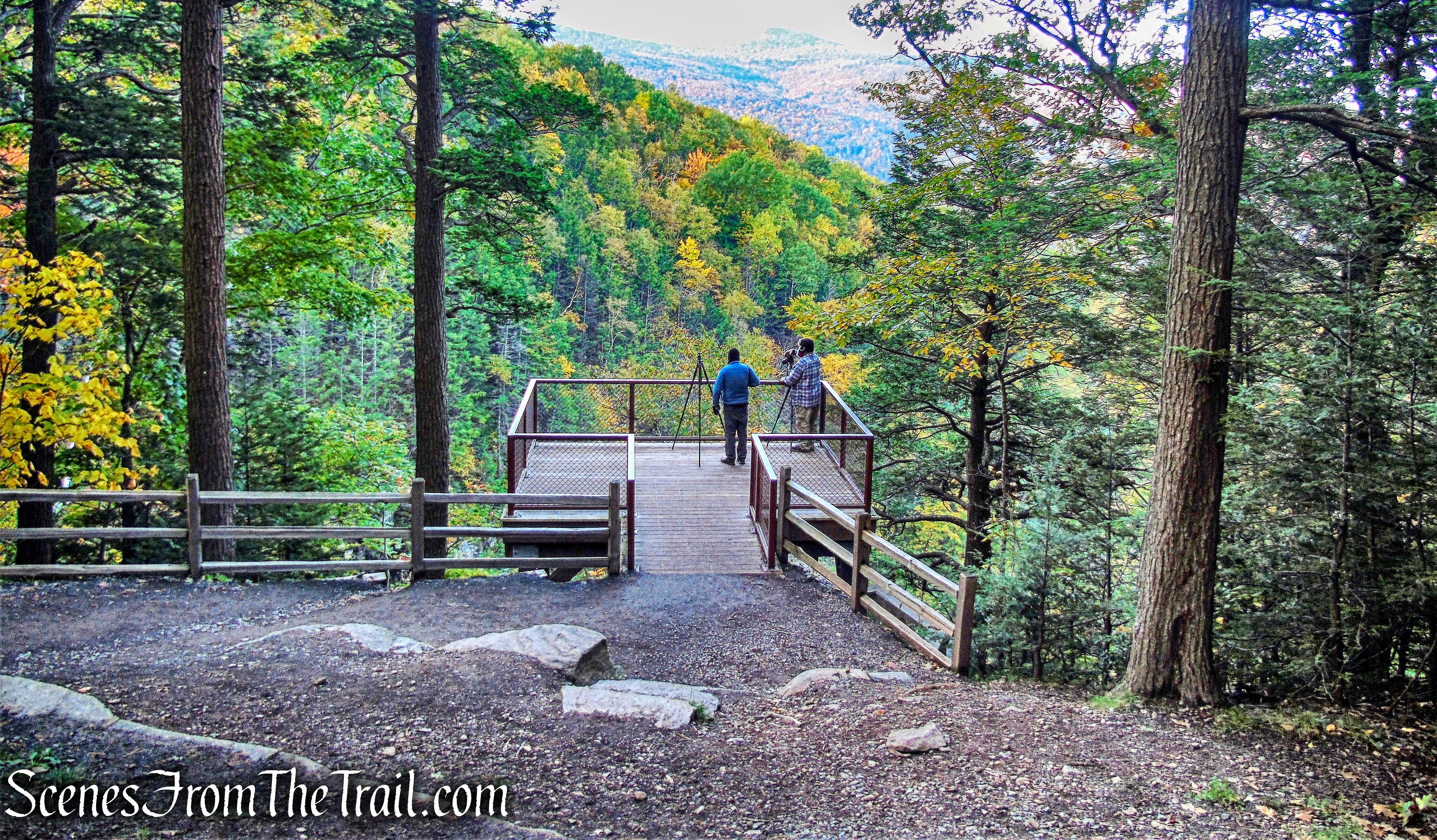 viewing platfrom - Kaaterskill Falls