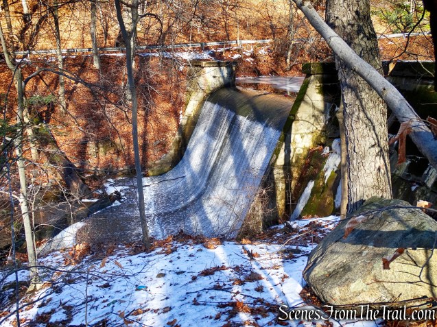dam and waterfall on Furnace Brook