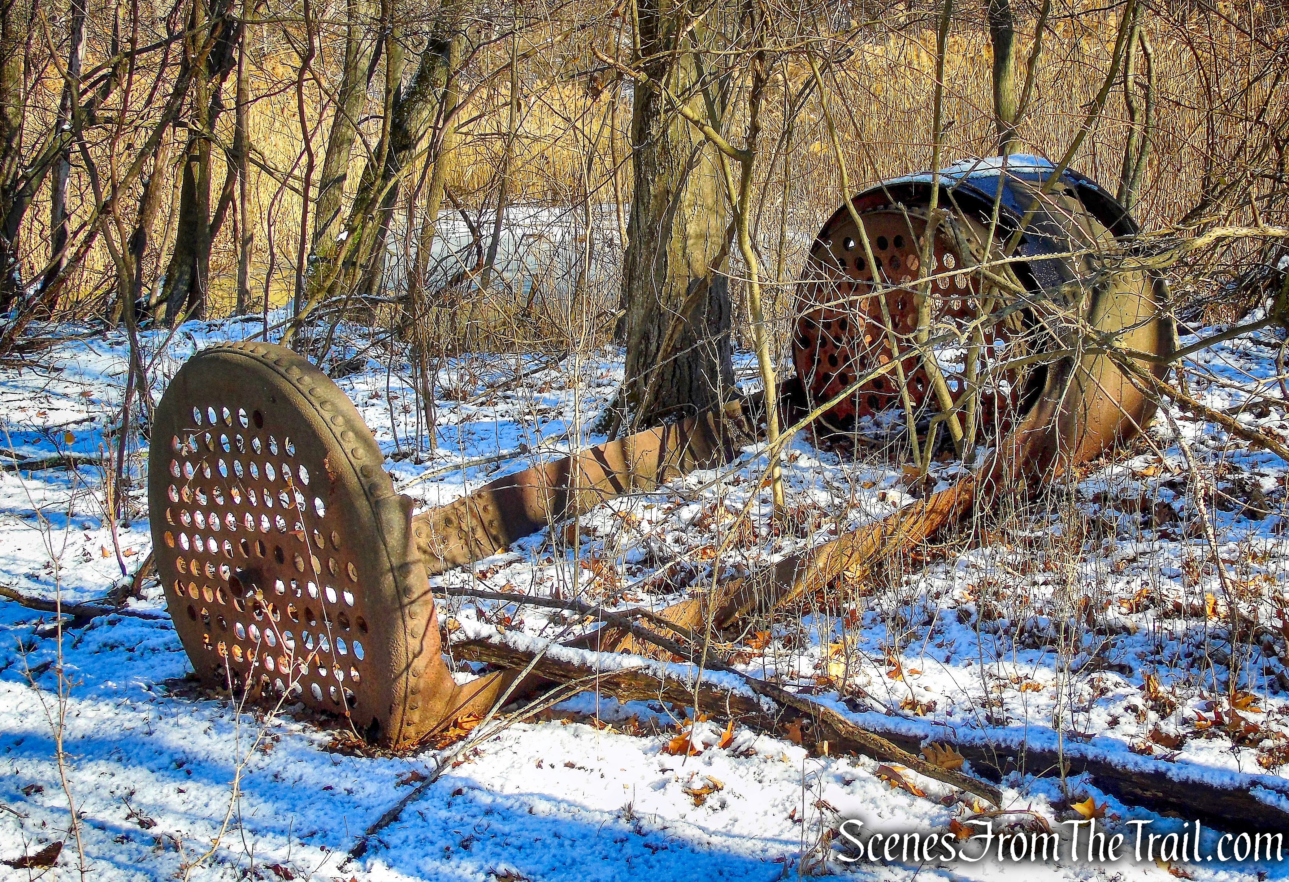 steam engine ruins