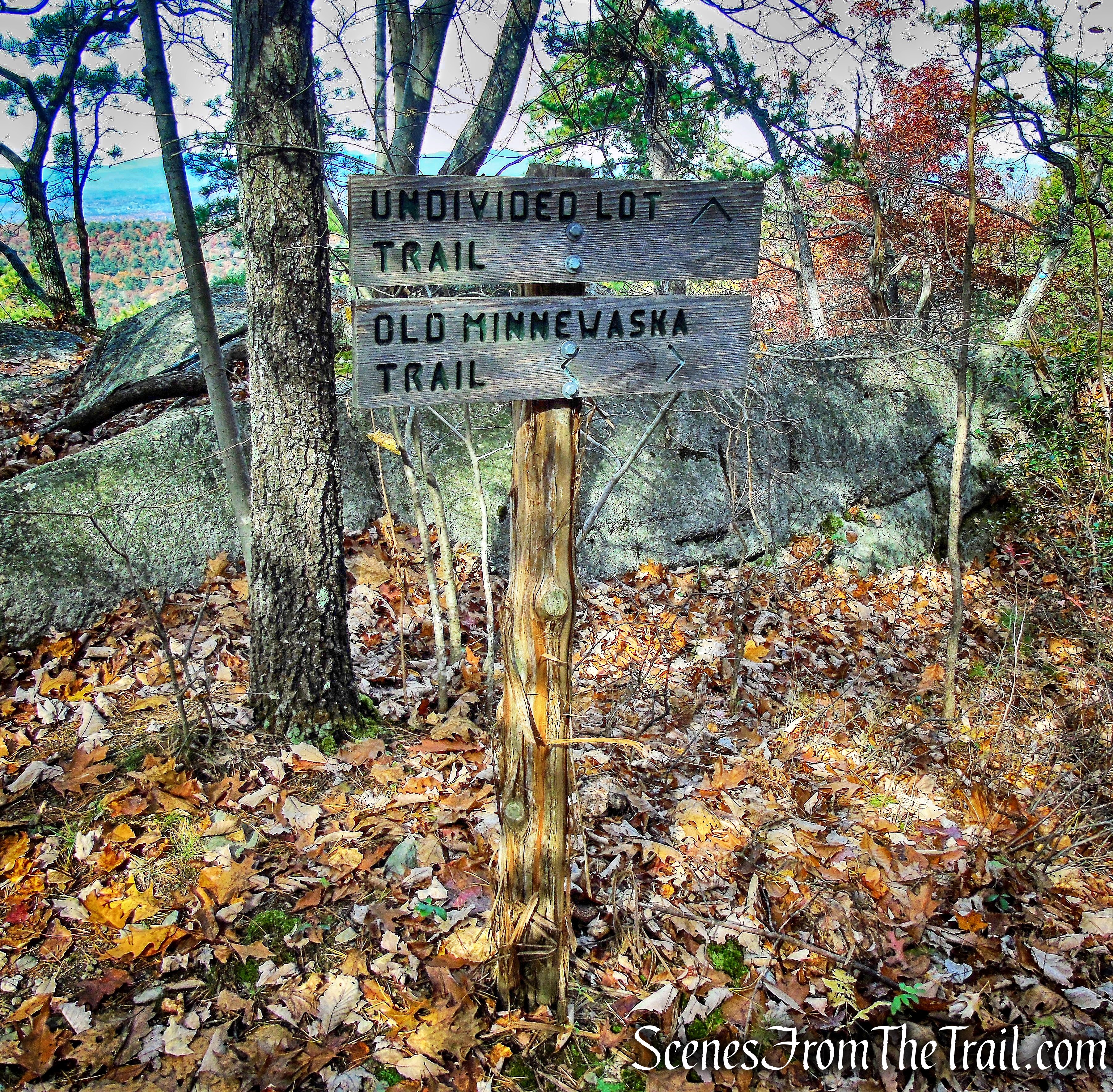 terminus of Undivided Lot Trail