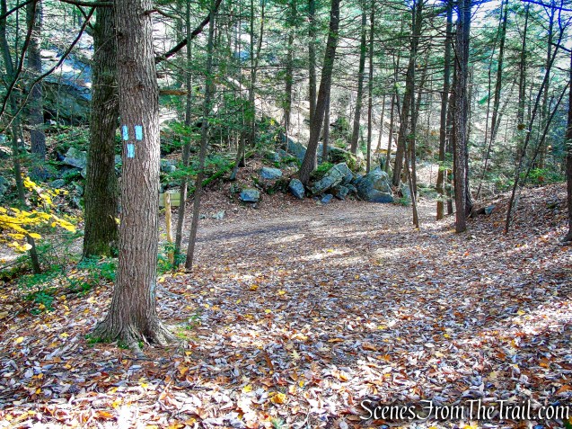 terminus of Old Minnewaska Trail