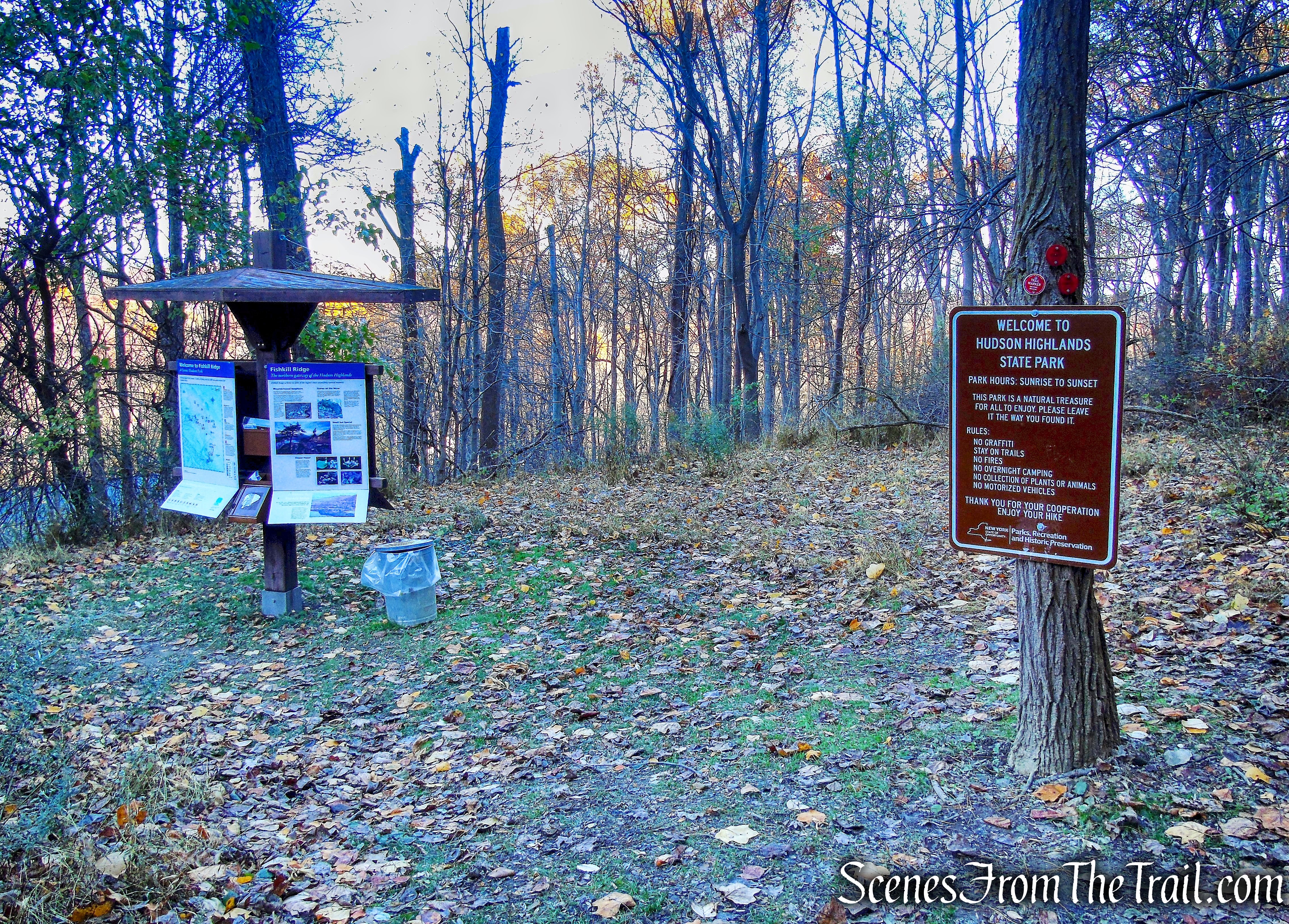 start of Overlook Trail