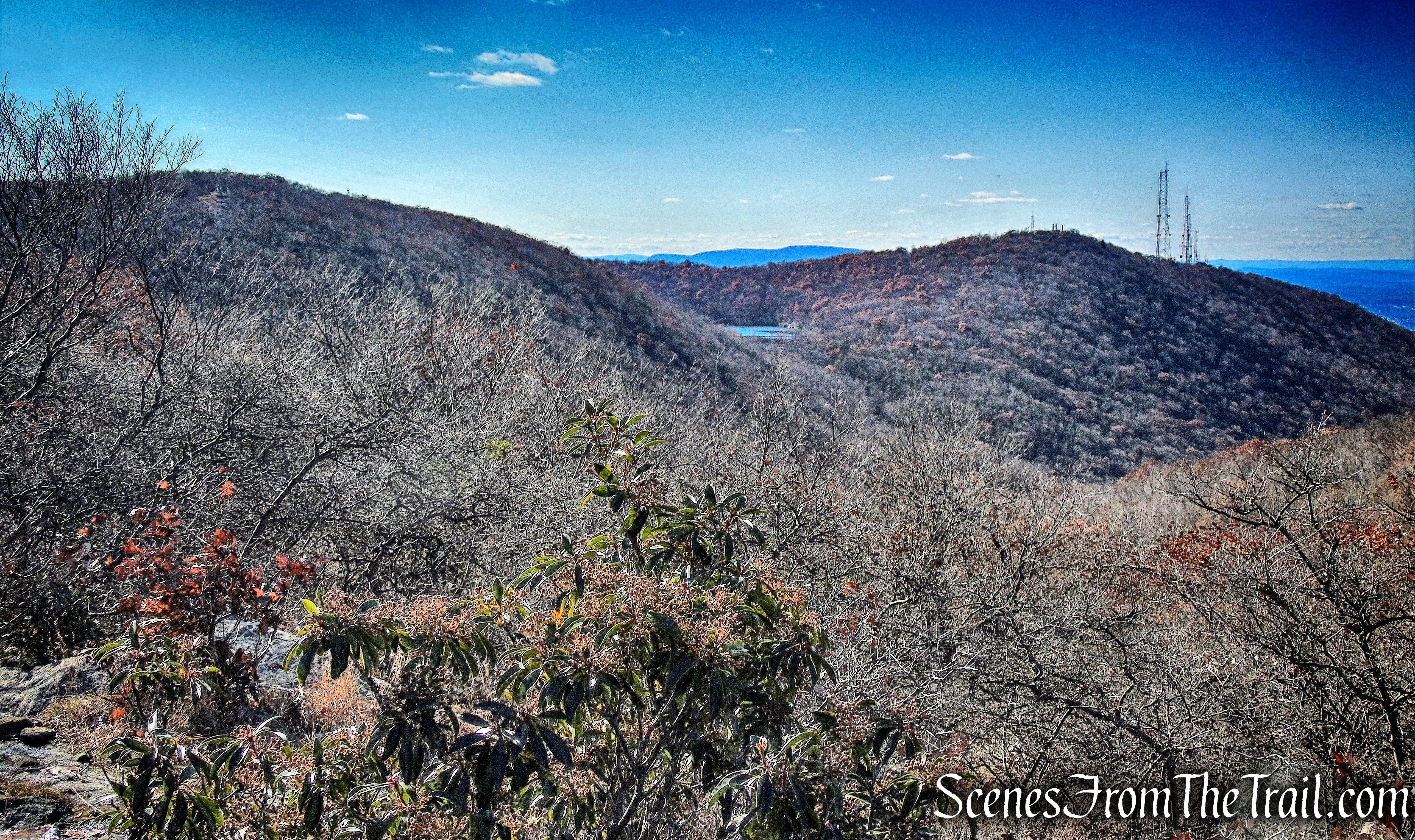 view from Lambs Hill - Fishkill Ridge Trail