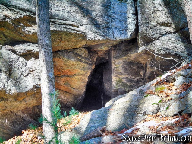 cave in rock formation - Long Path