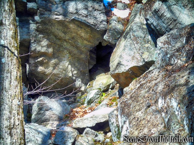 cave in rock formation - Long Path