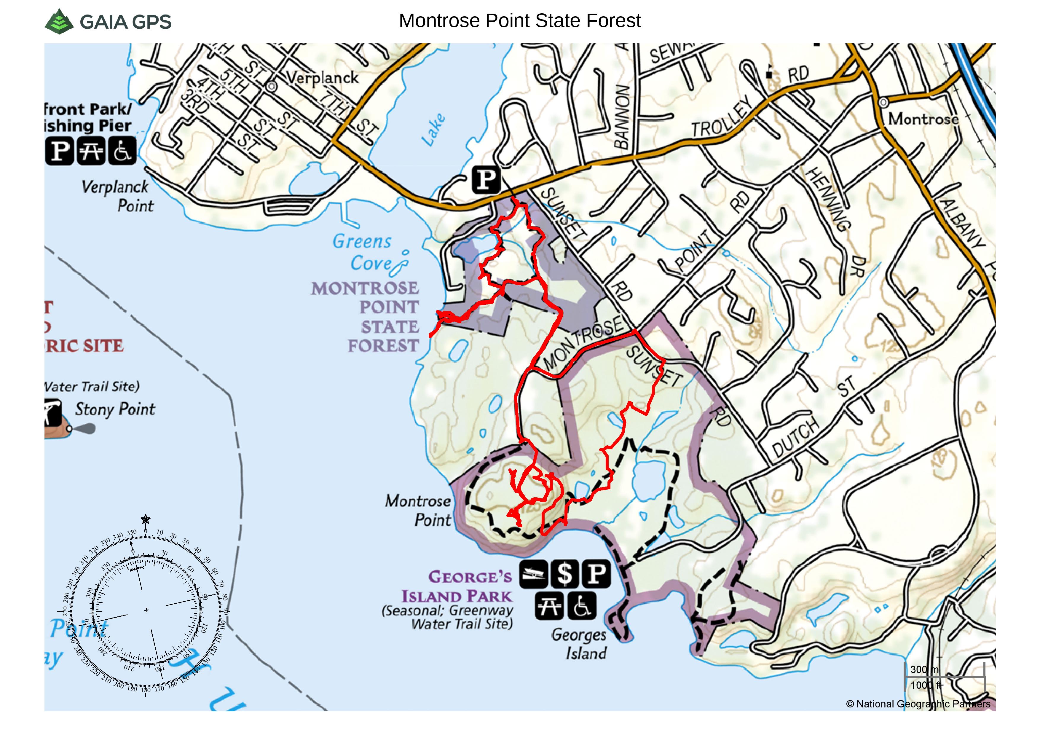Montrose Point State Forest & George's Island Park