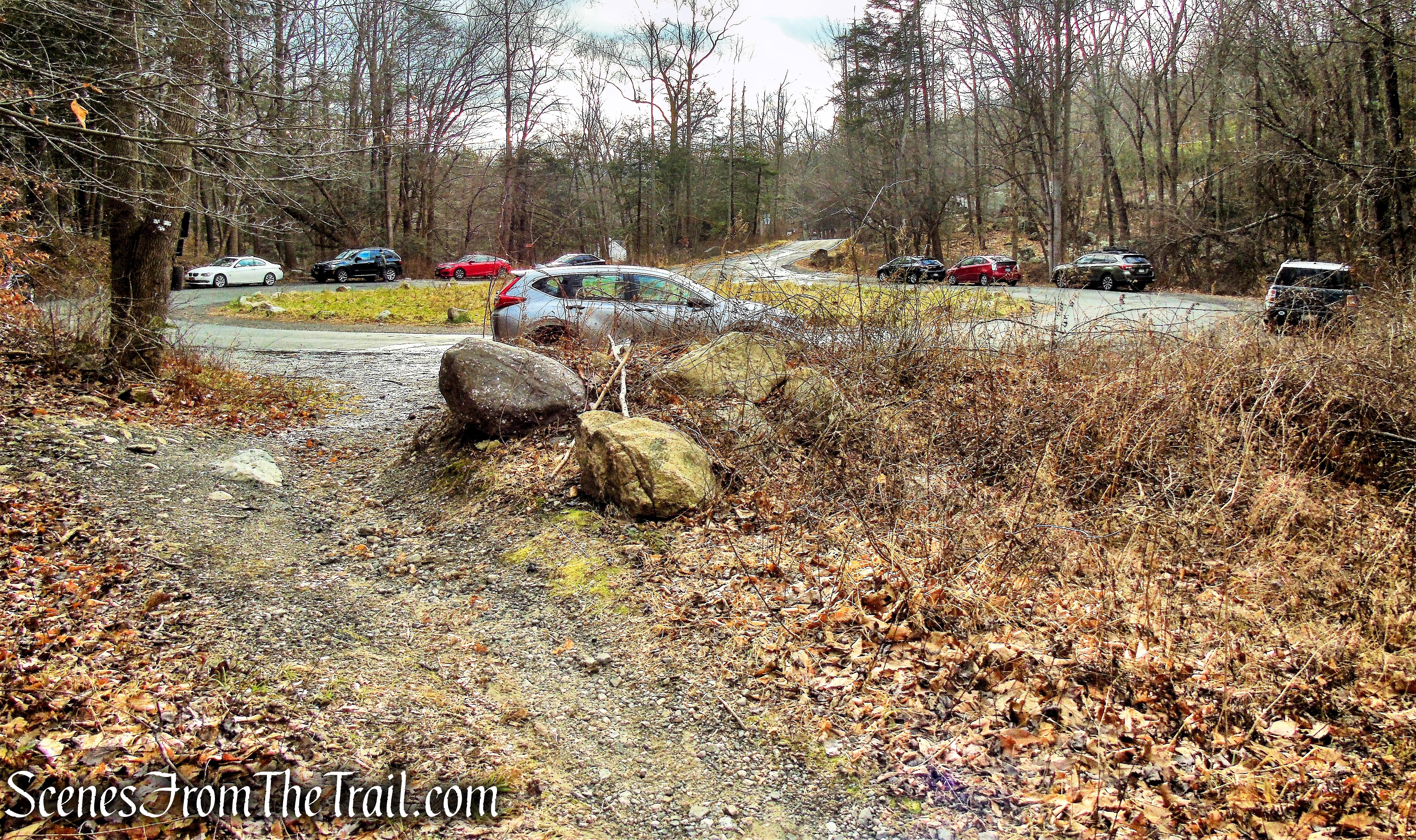 terminus of White Bar Trail