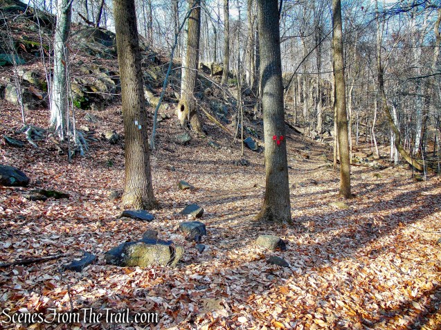 terminus of Red Trail