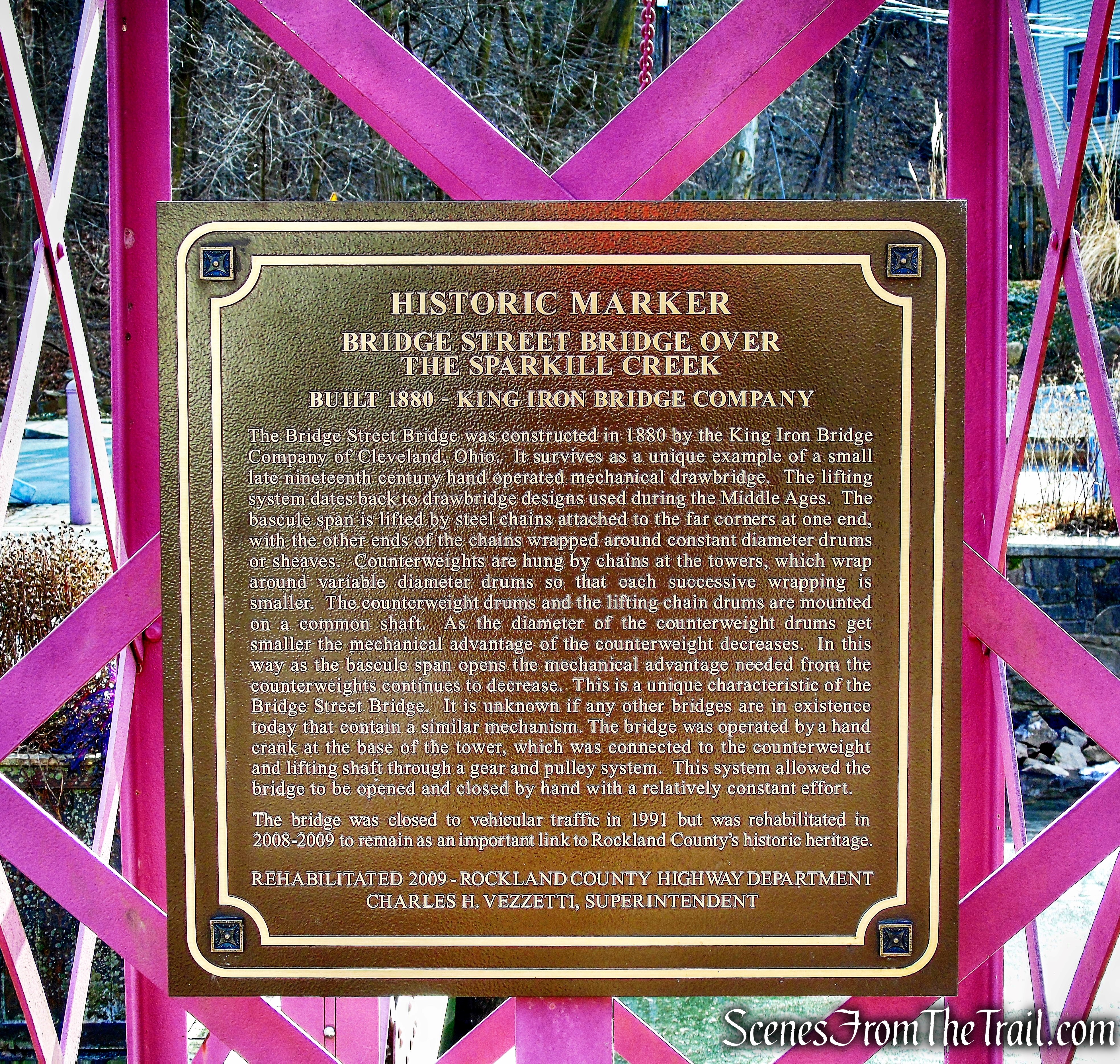 Sparkill Creek Drawbridge