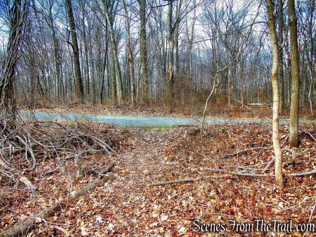 turn right on Tallman Bike Path