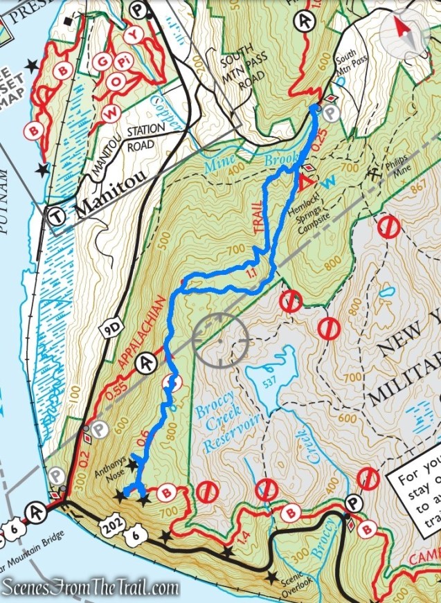 Anthony’s Nose from South Mountain Pass
