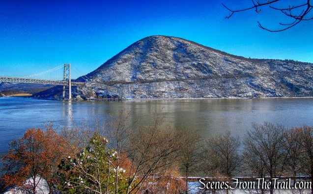 Anthony’s Nose as viewed from Trailside Museums and Zoo