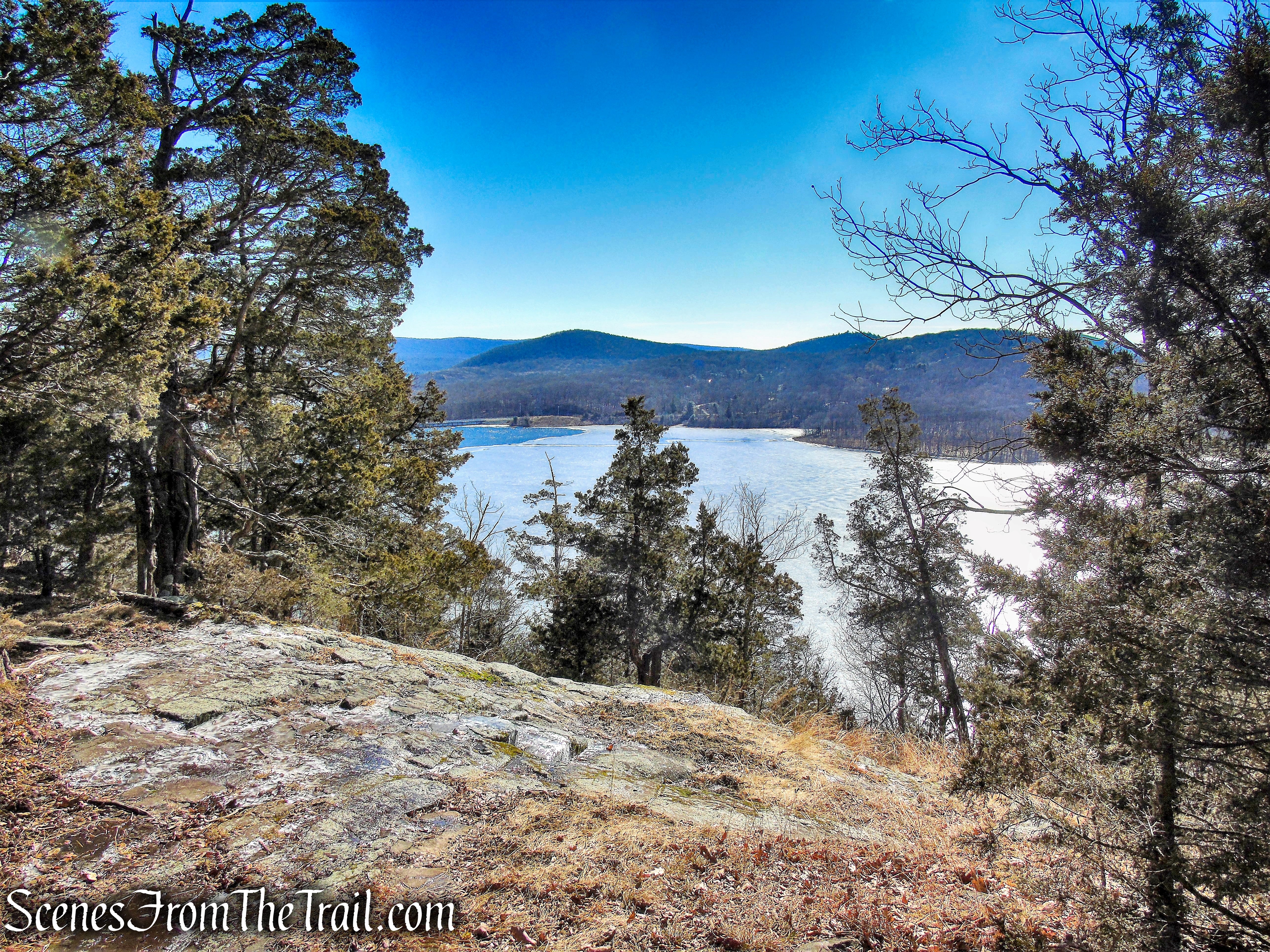 viewpoint over the Monksville Reservoir