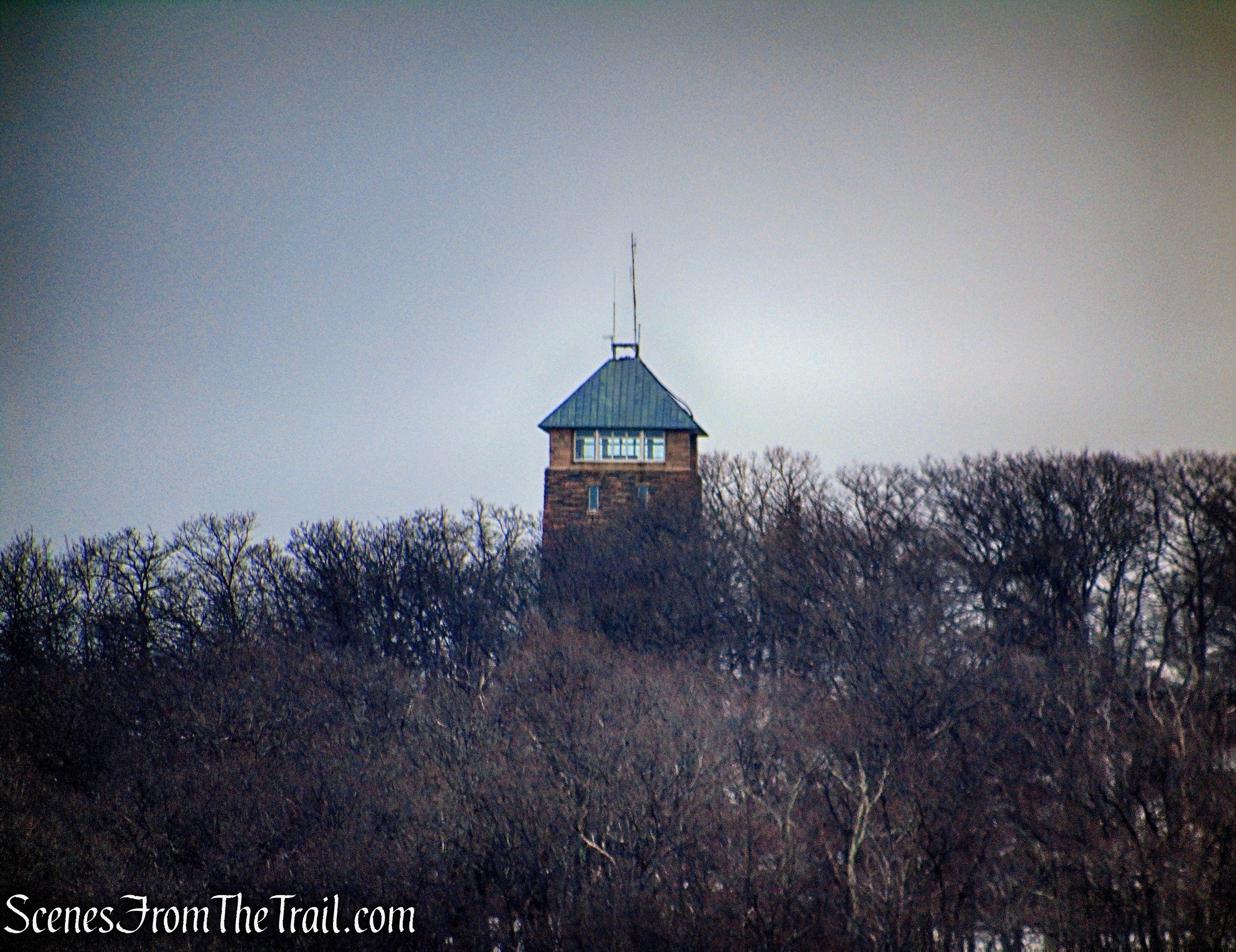 Perkins Memorial Tower as viewed from Anthony's Nose