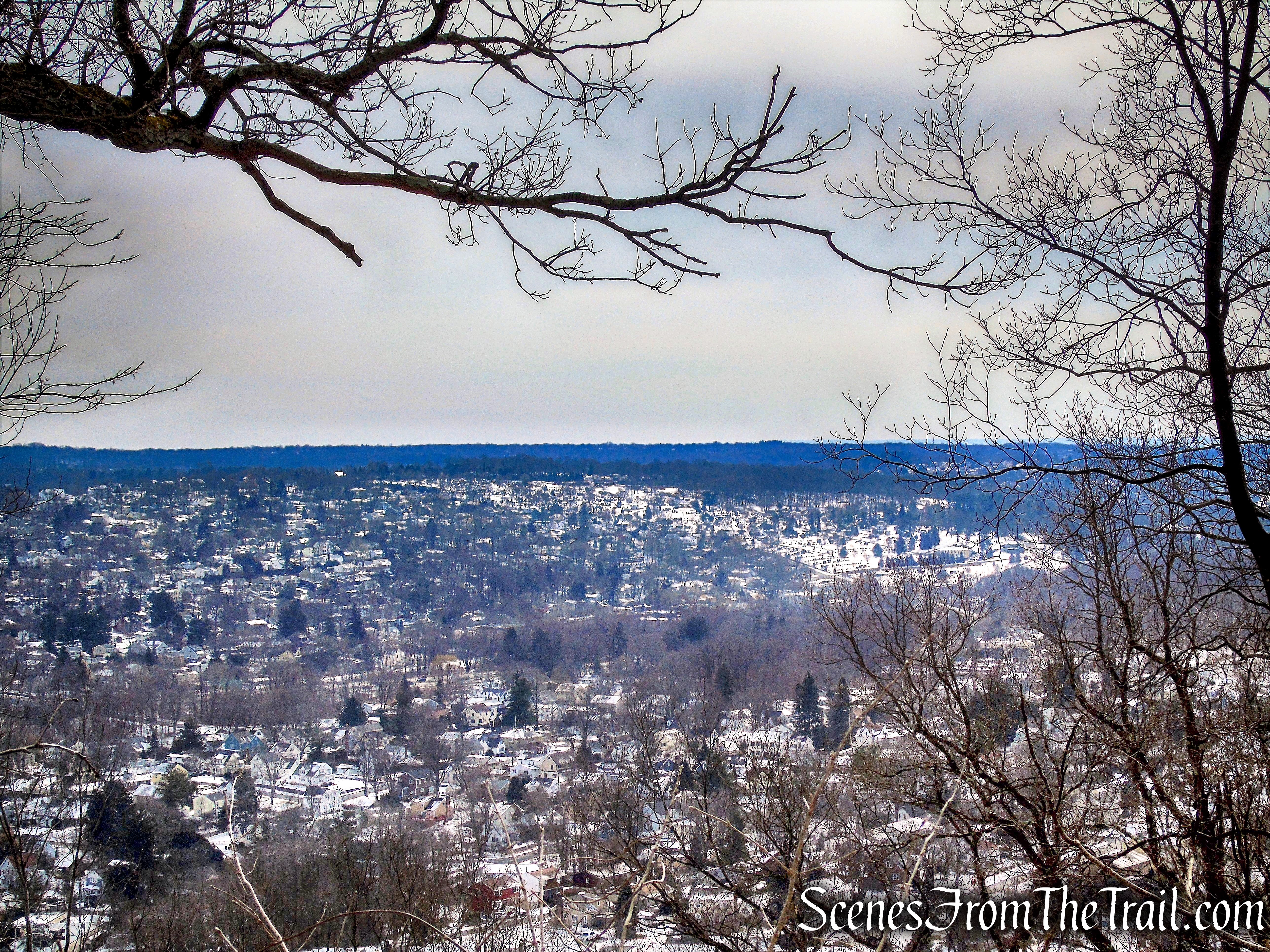 view east from Buttermilk Hill Trail